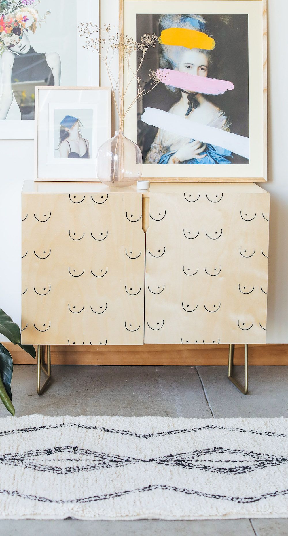 A Society6 Gift Guide For The Boss Ladies In Your Life In Floral Beauty Credenzas (View 23 of 30)