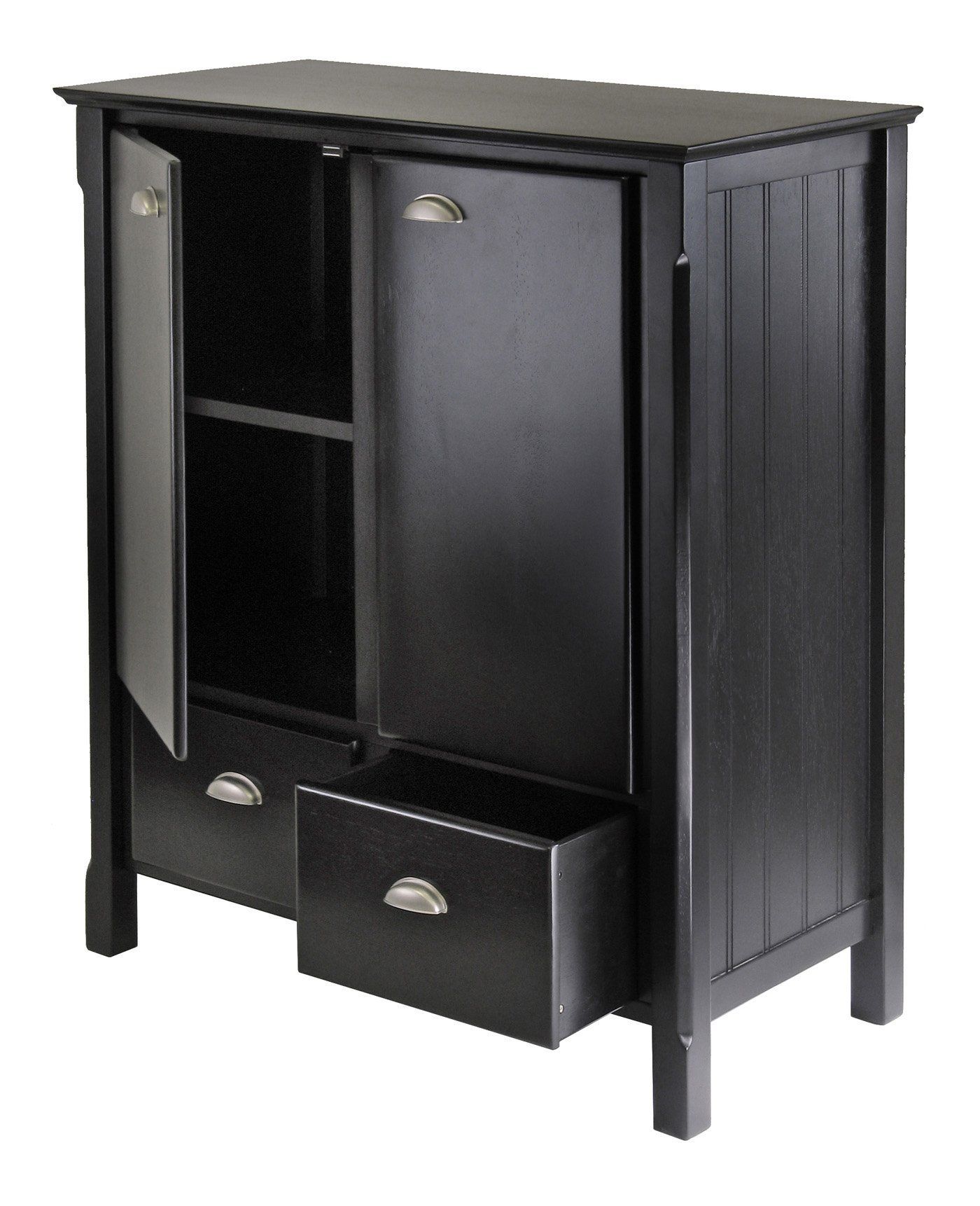 Amazon – Winsome Wood Timber Storage Cabinet – Buffet Pertaining To Thatcher Sideboards (Photo 29 of 30)