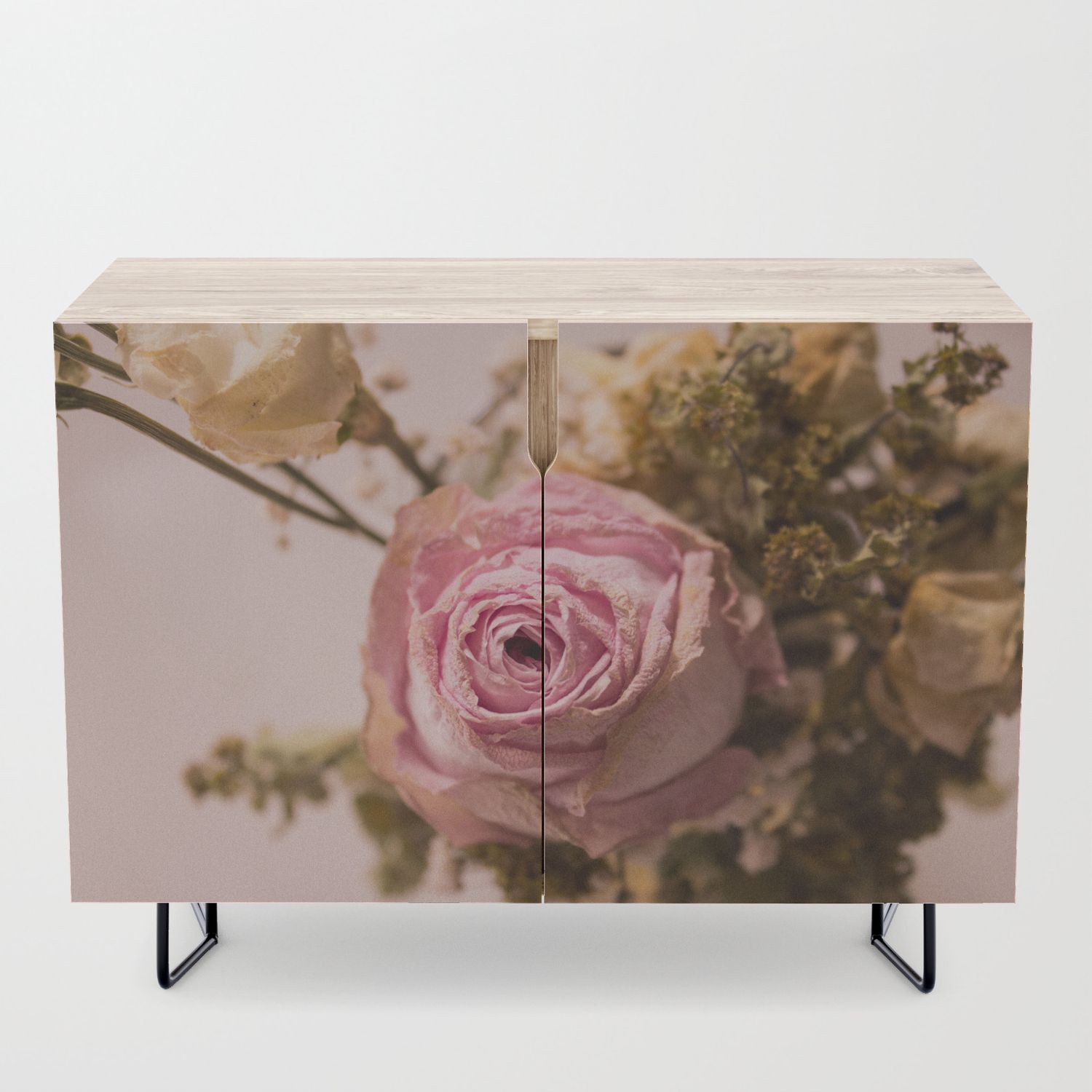 Beauty That Never Fades Credenza With Floral Beauty Credenzas (View 2 of 30)