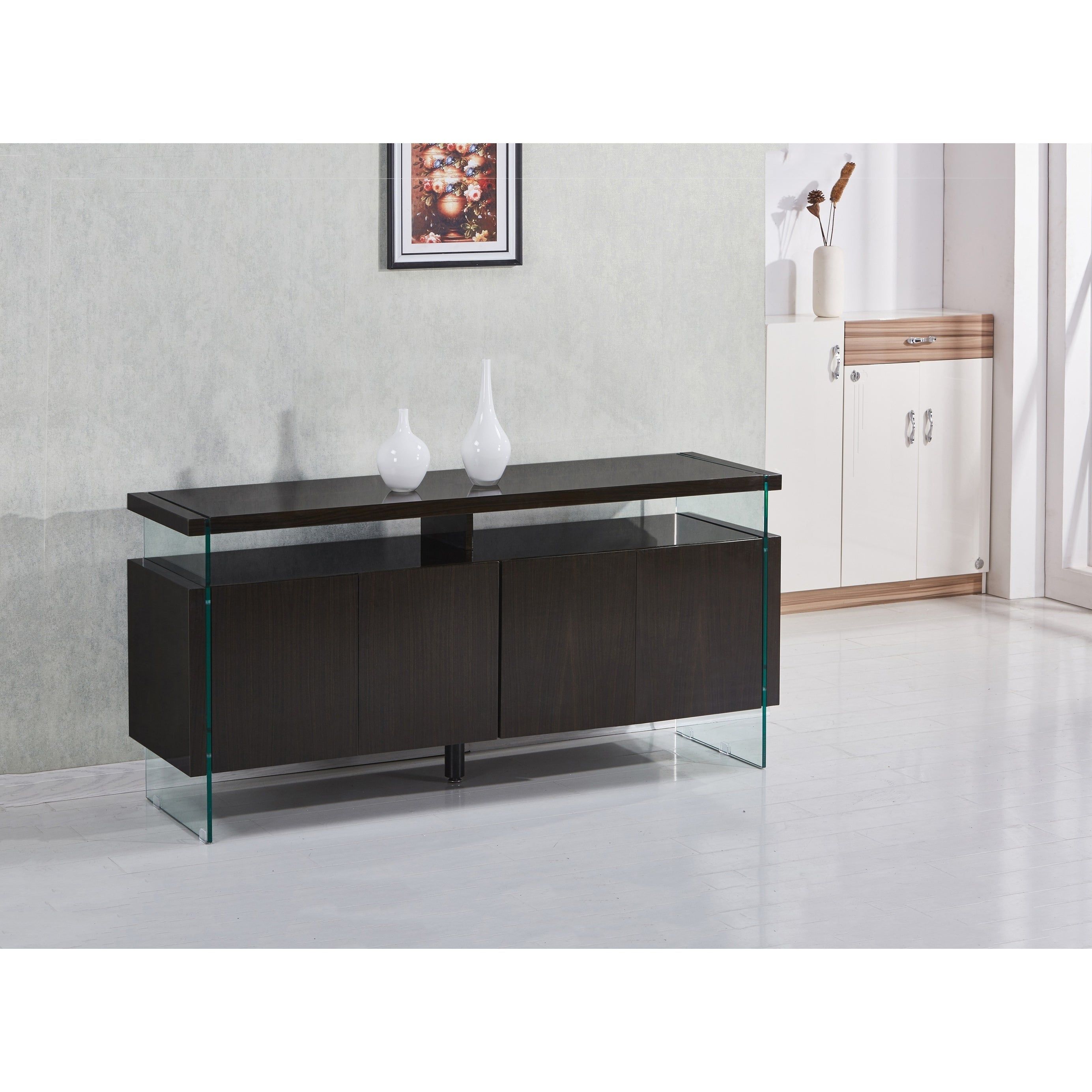 Best Quality Furniture 4 Door Lacquer Buffet Server For 4 Door Lacquer Buffets (View 3 of 30)