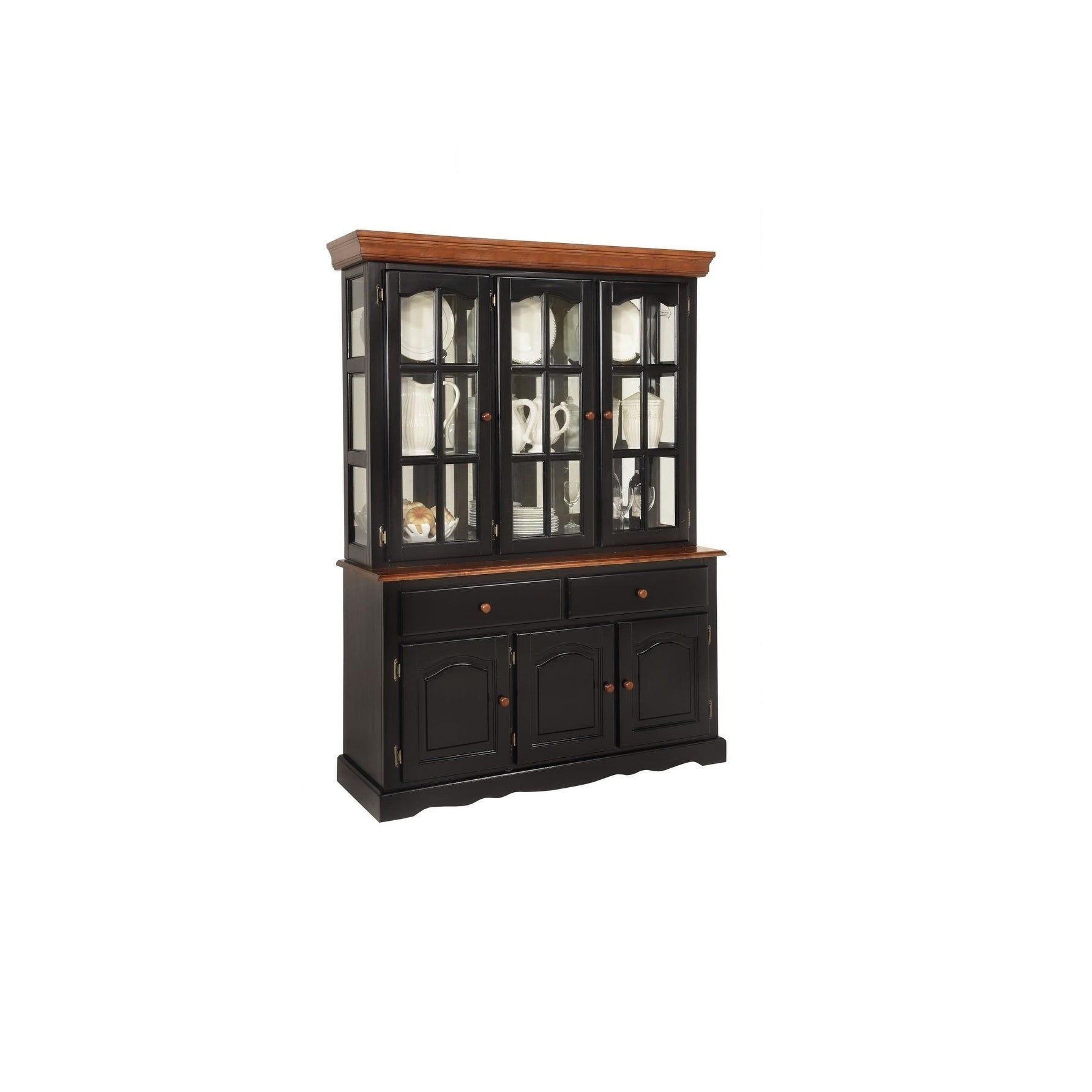 Boston Cherry 2 Drawer Buffet With Regard To Rustic Black 2 Drawer Buffets (View 22 of 30)