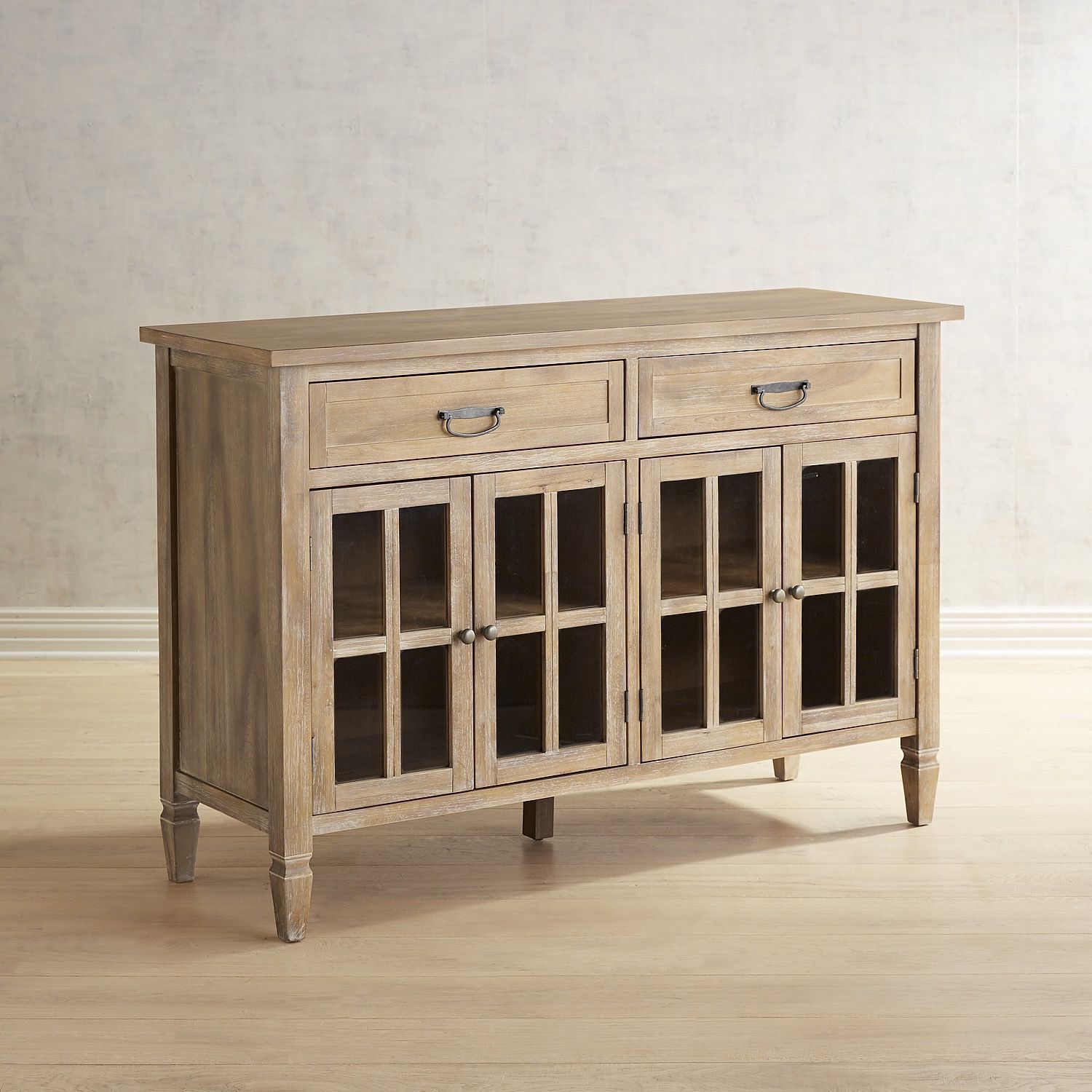 Bradding Large Natural Stonewash Buffet Table | *dining Room In Ilyan Traditional Wood Sideboards (View 21 of 30)