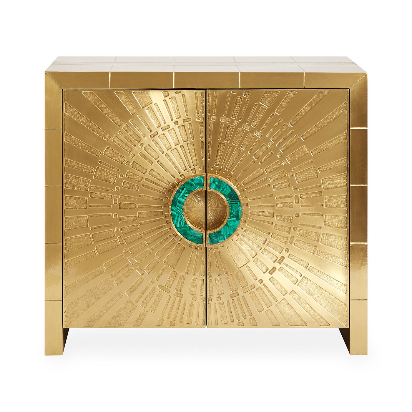 Brass Talitha Cabinet For Yellow Flora Credenzas (View 12 of 30)