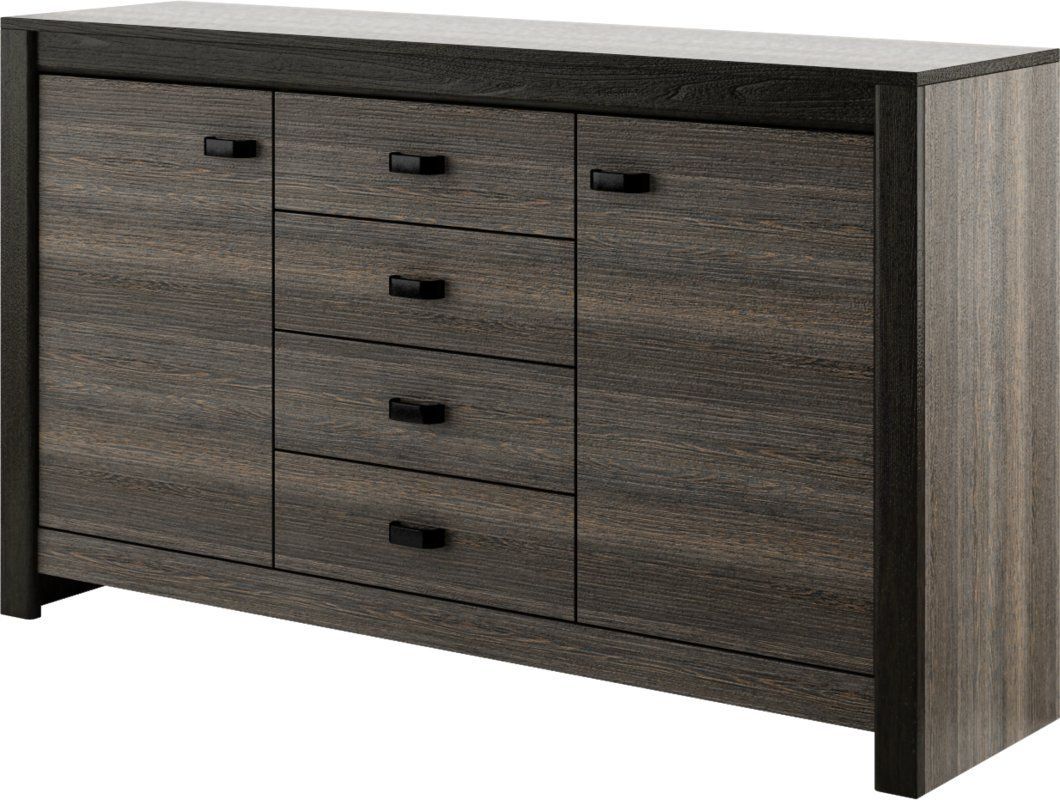 Brianna 2 Door 4 Drawer Sideboard With Price : $  (View 20 of 30)