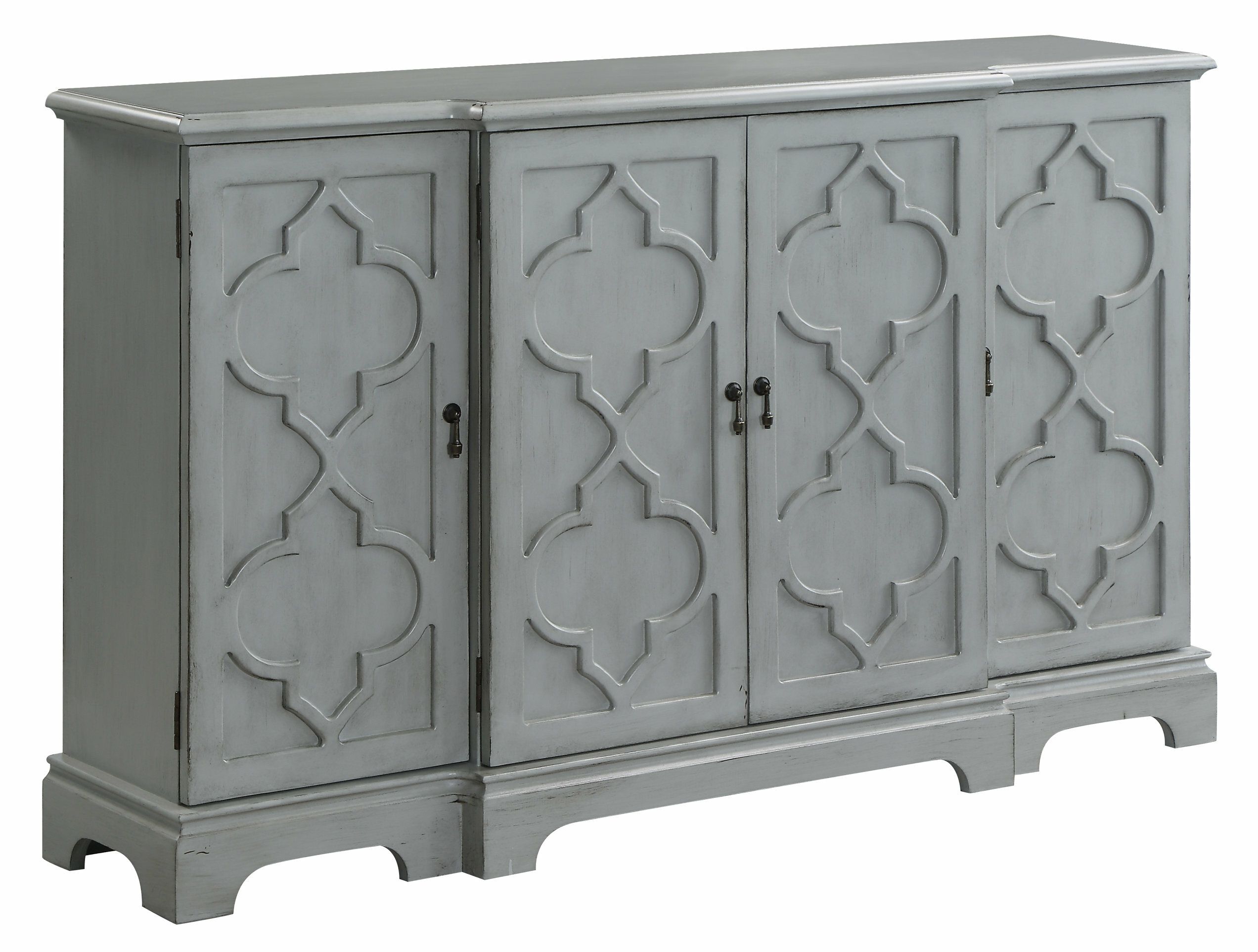 Bungalow Rose Dunson Sideboard Within Giulia 3 Drawer Credenzas (Photo 26 of 30)