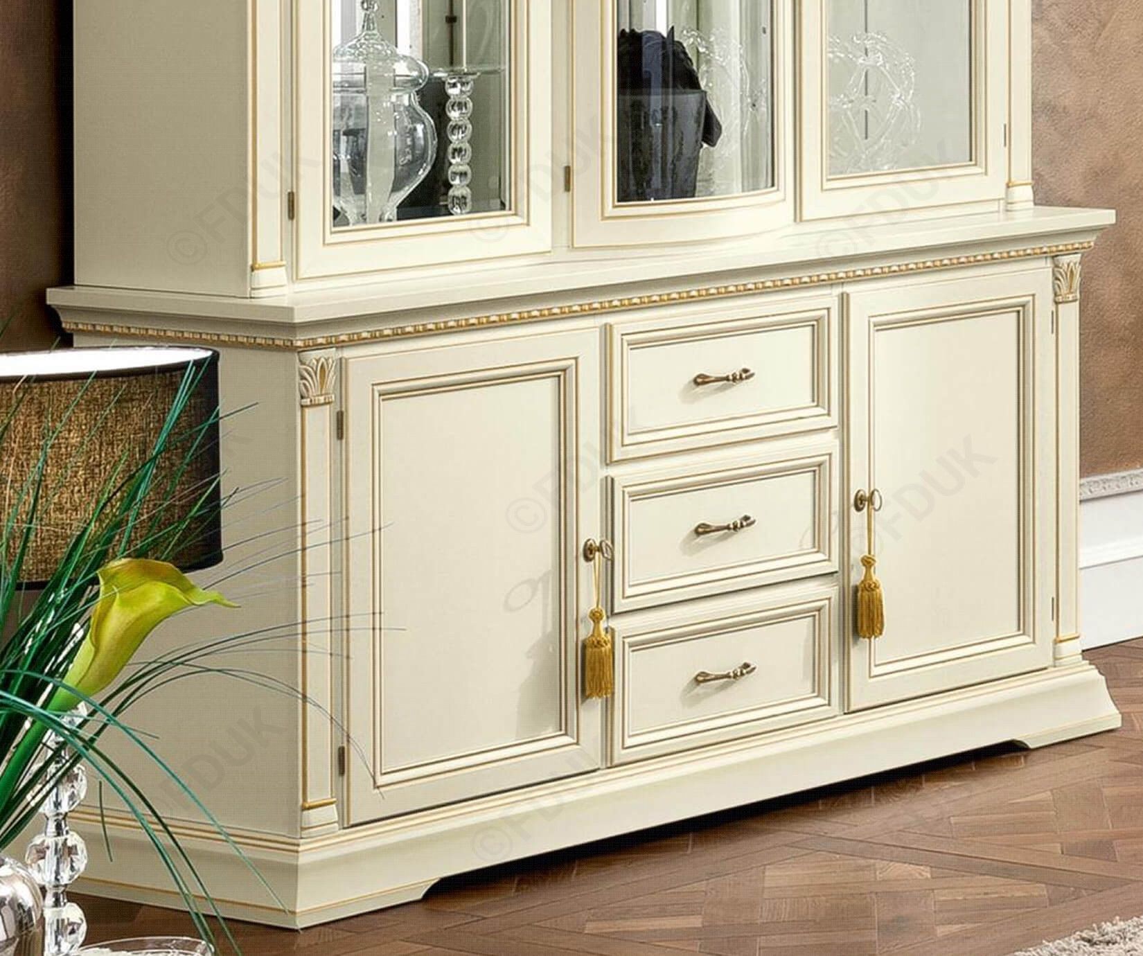 Camel Group Treviso White Ash Finish 2 Door 3 Drawer Buffet In 2 Door 3 Drawer Buffets (View 20 of 30)