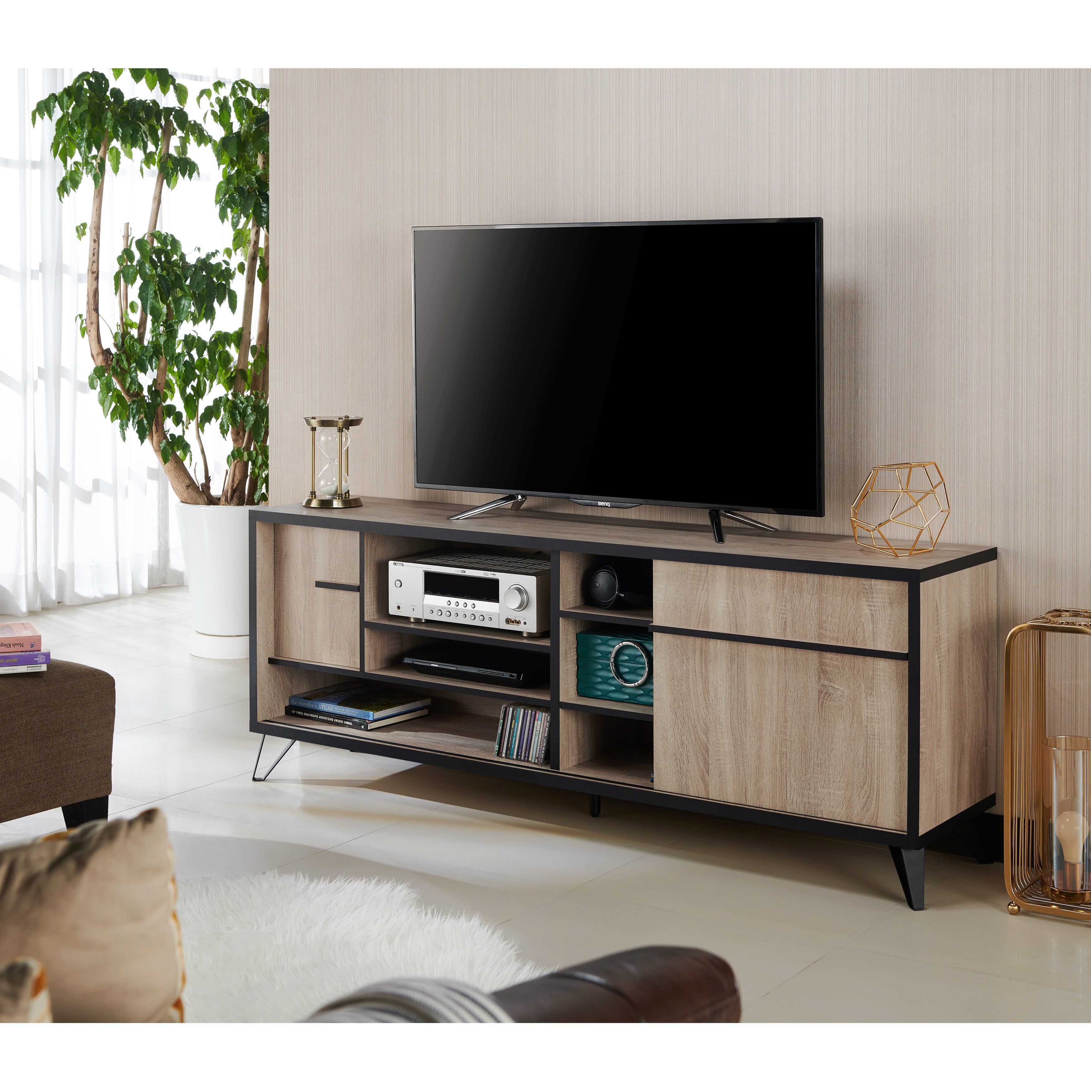 Carbon Loft Feleni Contemporary 70 Inch Tv Stand For Carbon Loft Feleni Contemporary Buffets (Photo 4 of 30)