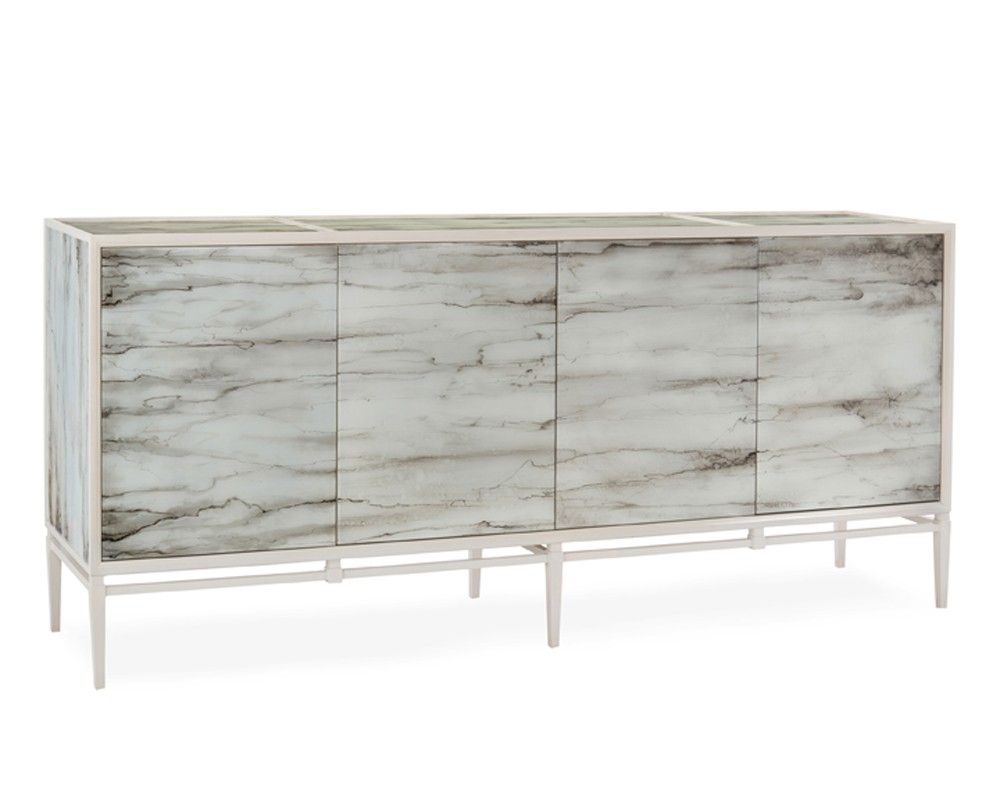 Carrara Cabinet Intended For Botanical Harmony Credenzas (View 16 of 30)