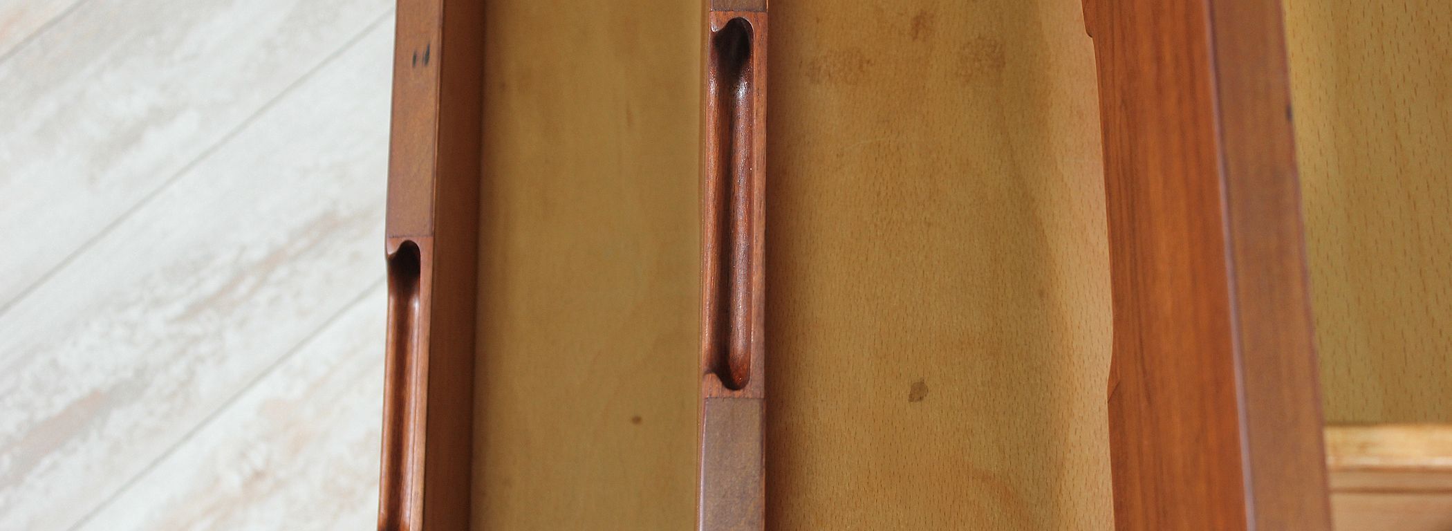 Danish Modern L.a. | John Keal Walnut Credenza For Brown Saltman With Regard To Copper Leaf Wood Credenzas (Photo 19 of 30)