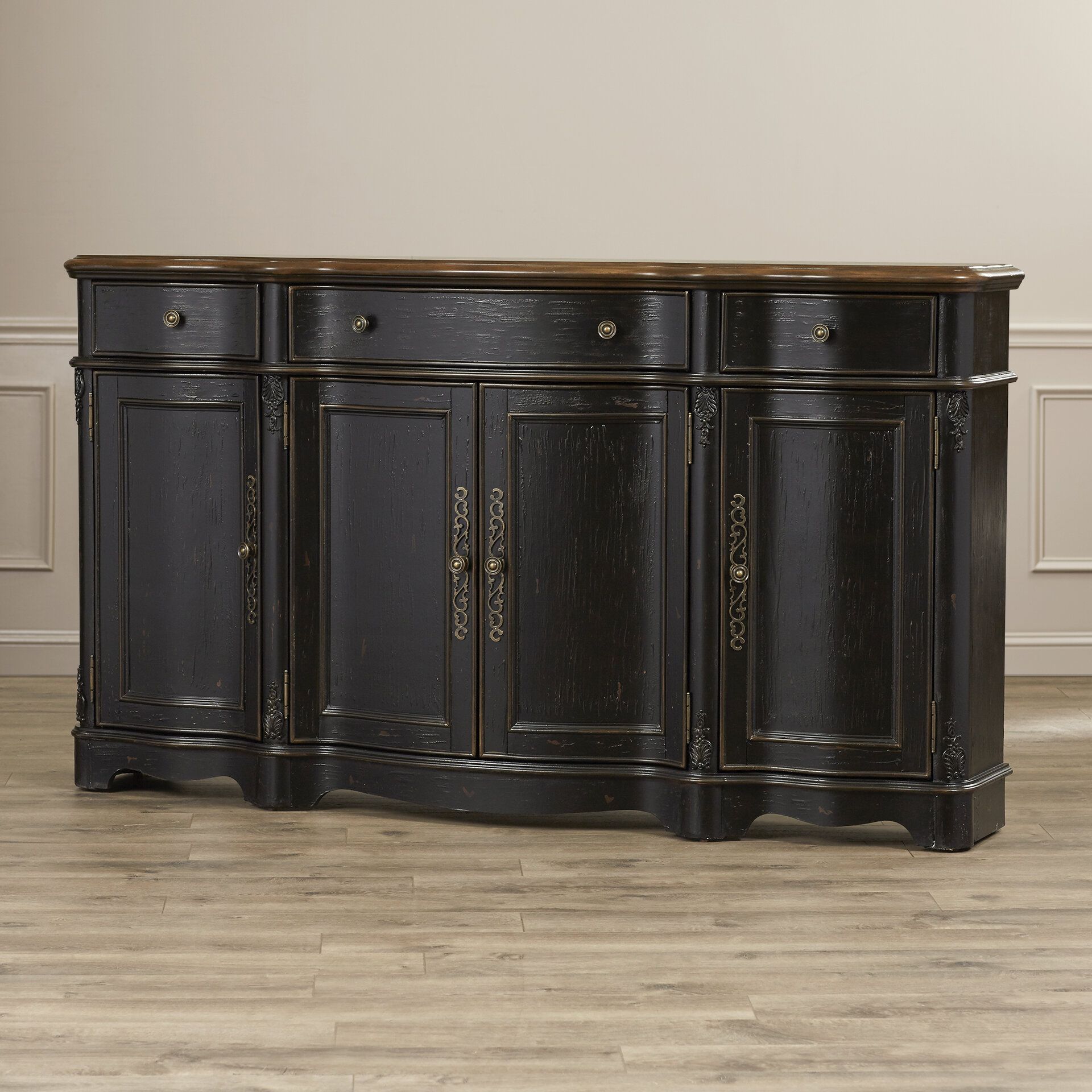 Darby Home Co Hewlett Sideboard & Reviews | Wayfair For Solana Sideboards (Photo 12 of 30)