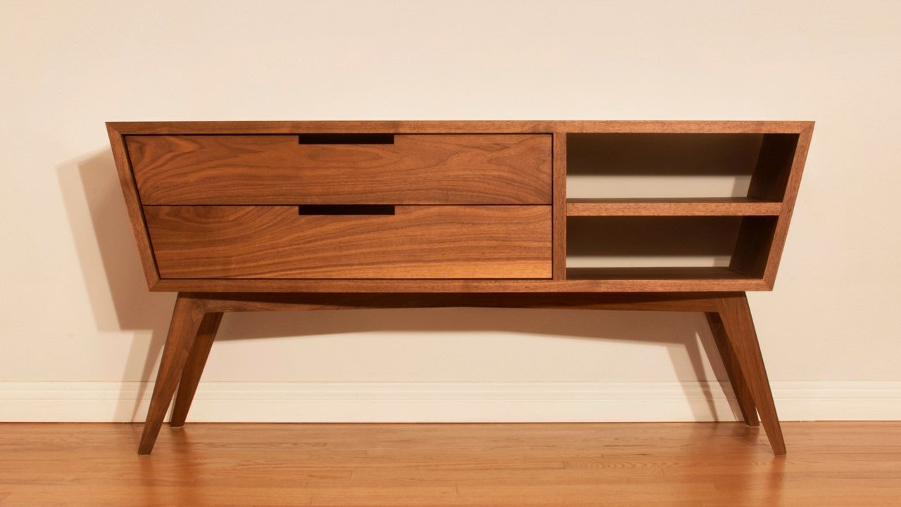 Designing And Building A Modern Credenza – Woodworking With Wooden Deconstruction Credenzas (View 8 of 30)