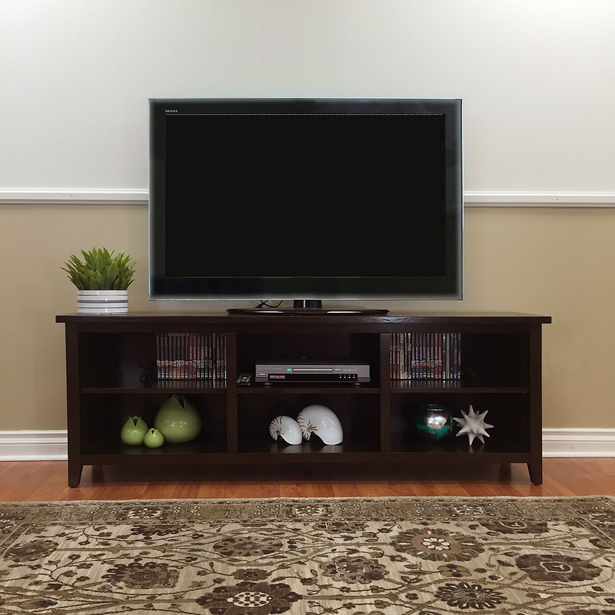 Details About Red Barrel Studio Fella Tv Stand For Tvs Up To 78" Pertaining To Ericka Tv Stands For Tvs Up To 42&quot; (View 6 of 30)