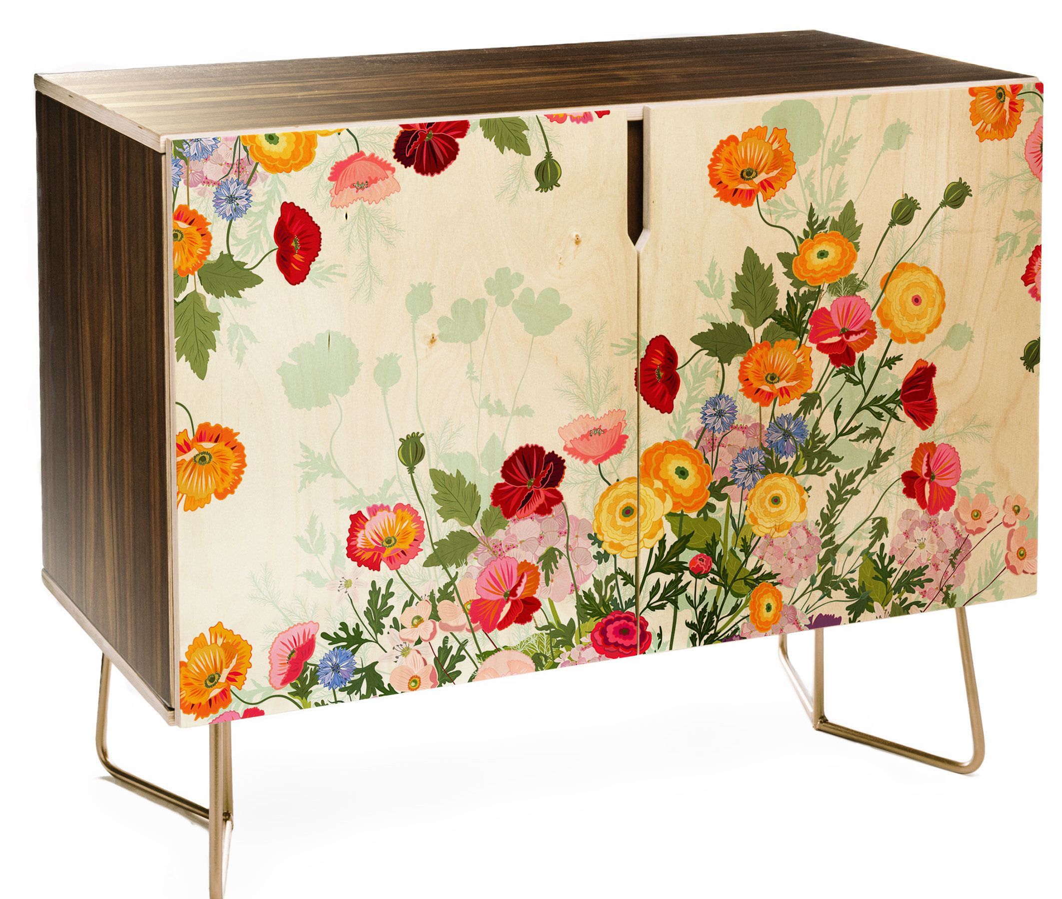 East Urban Home Iveta Abolina Emmaline Credenza In 2019 Intended For Fleurette Night Credenzas (View 9 of 30)