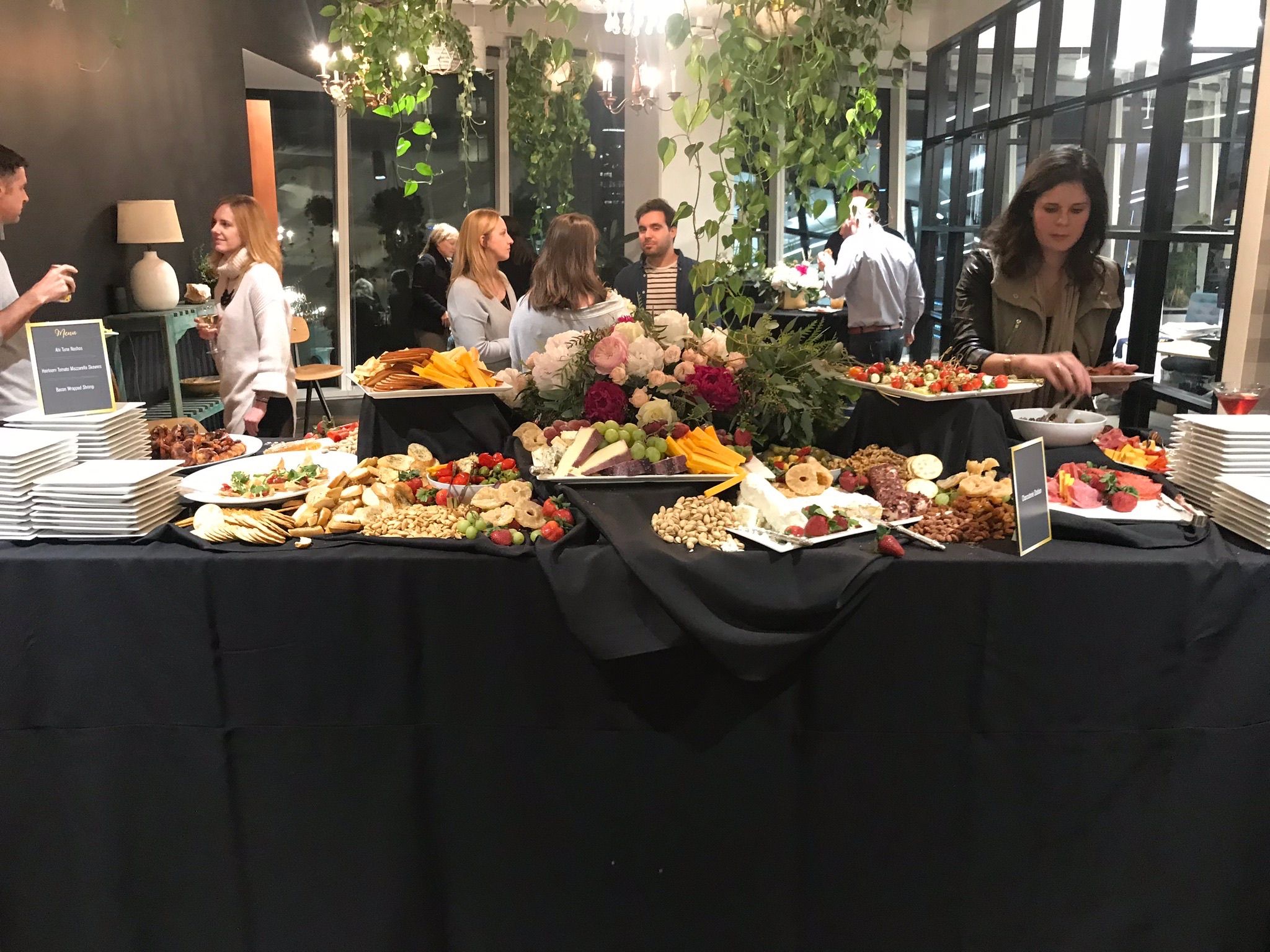 Event Planning Playplay – The! Staffing Company  Event With Malcom Buffet Table (Photo 25 of 30)