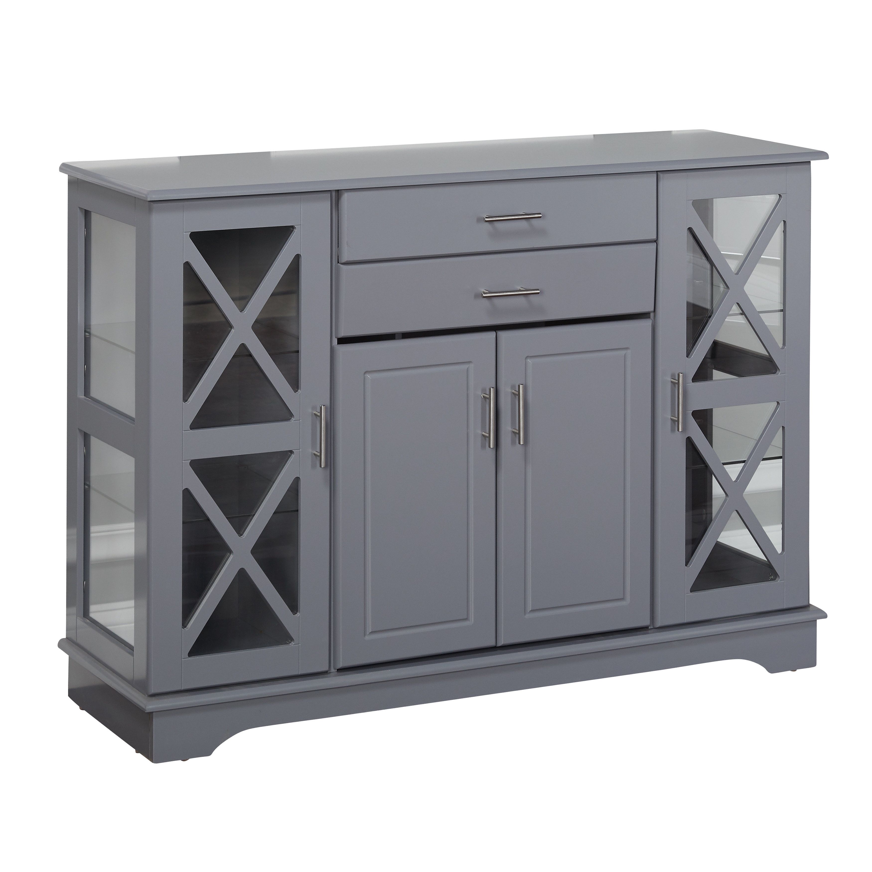 Farmhouse / Country Sideboards & Buffets | Birch Lane With Amityville Wood Sideboards (View 26 of 30)