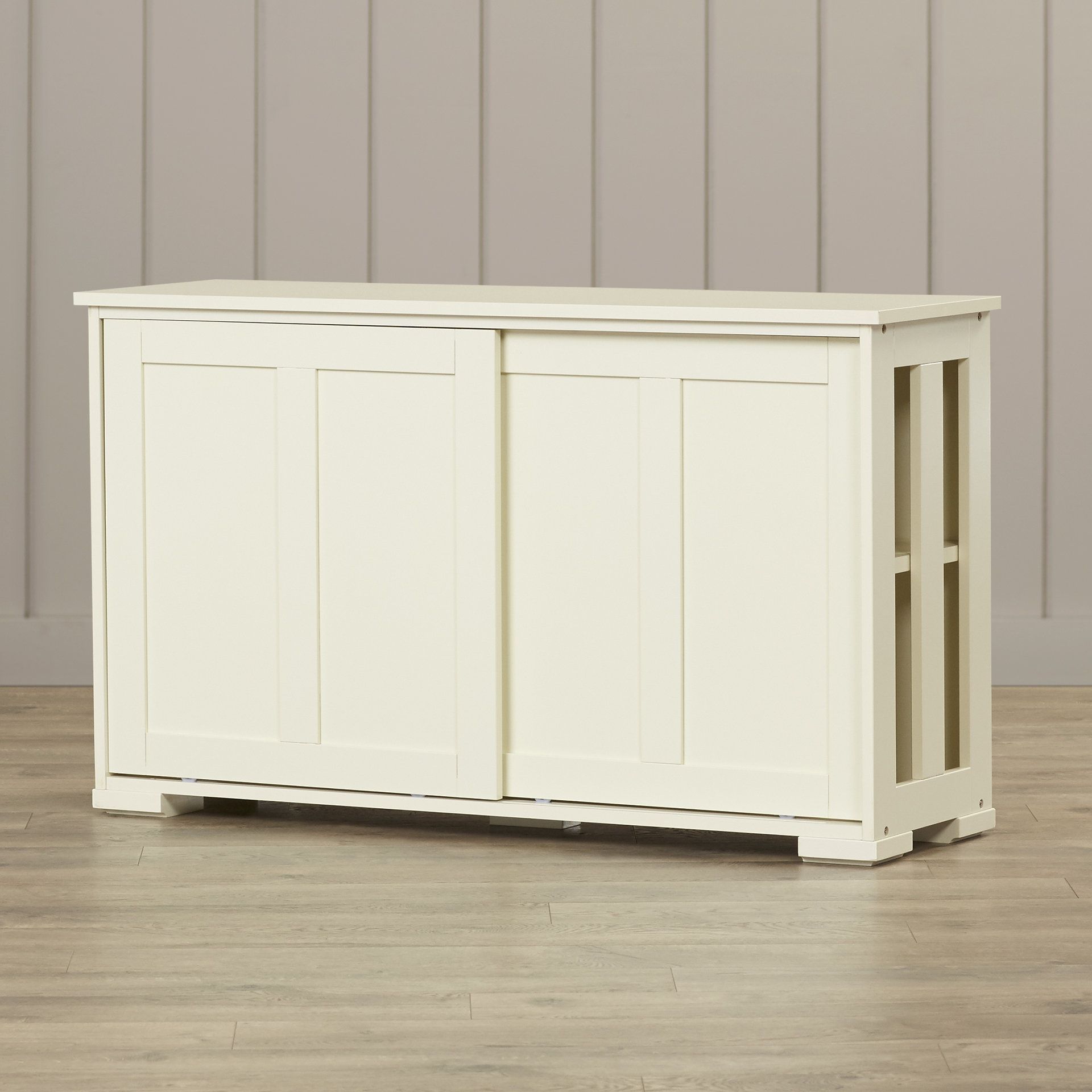 Farmhouse & Rustic Beachcrest Home Sideboards & Buffets With Amityville Wood Sideboards (View 25 of 30)