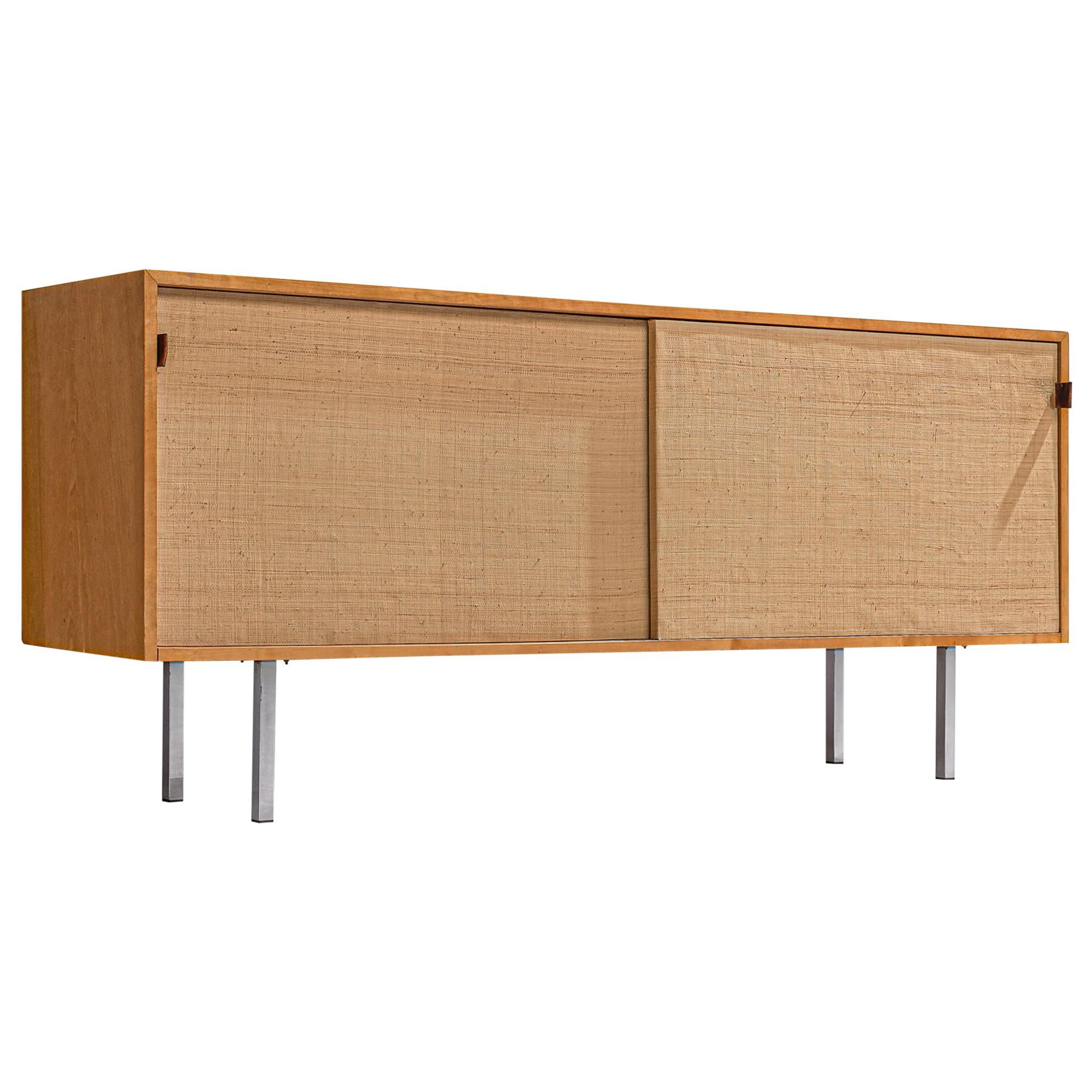 Florence Knoll Credenza Sideboard Walnut With Leather Pulls With Retro Holistic Credenzas (View 20 of 30)