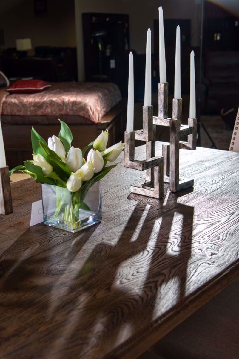 Foundry Solid Wood Dining Set Intended For Floral Beauty Credenzas (Photo 28 of 30)
