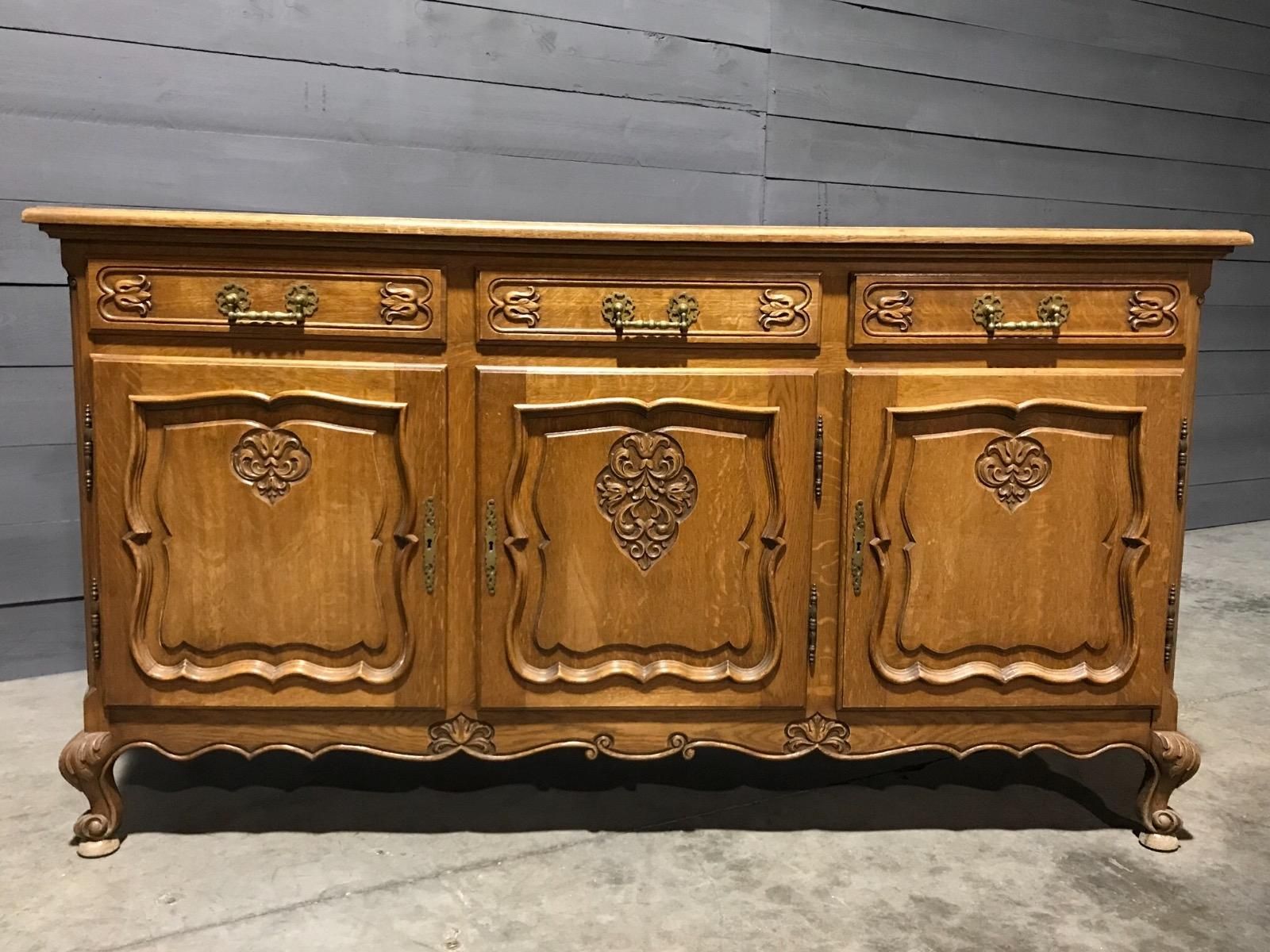 French Country Oak Buffet – Buffets – Furniture – Antiques For French Oak Buffets (View 10 of 30)