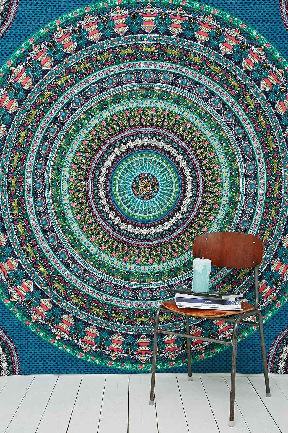 Fruitopia Print Tapestry Throw – Urban From Urban Outfitters With Regard To Elephant Damask Paloma Credenzas (Photo 23 of 30)