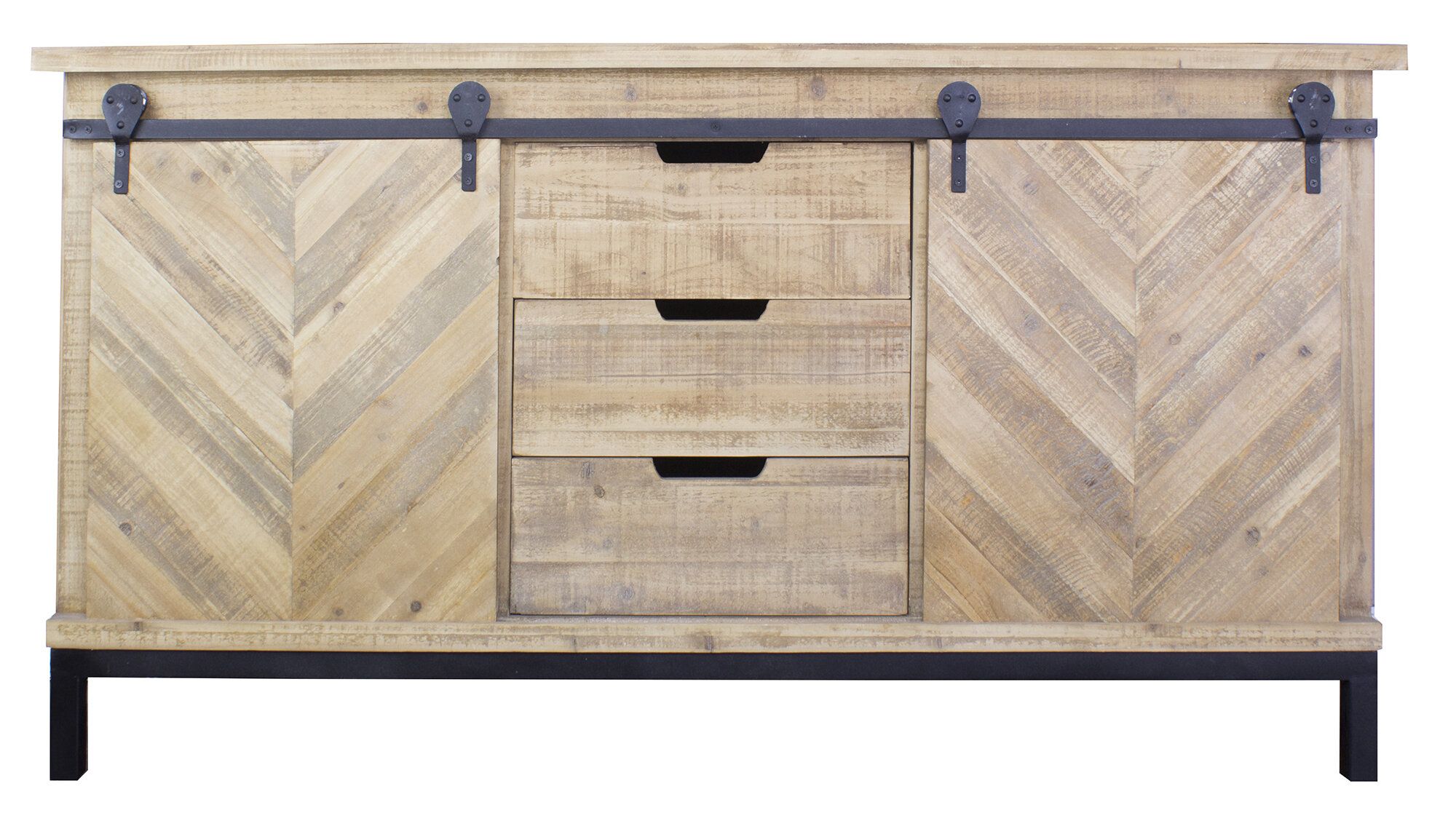 Gracie Oaks Marchese Credenza Pertaining To Mauldin Sideboards (View 26 of 30)