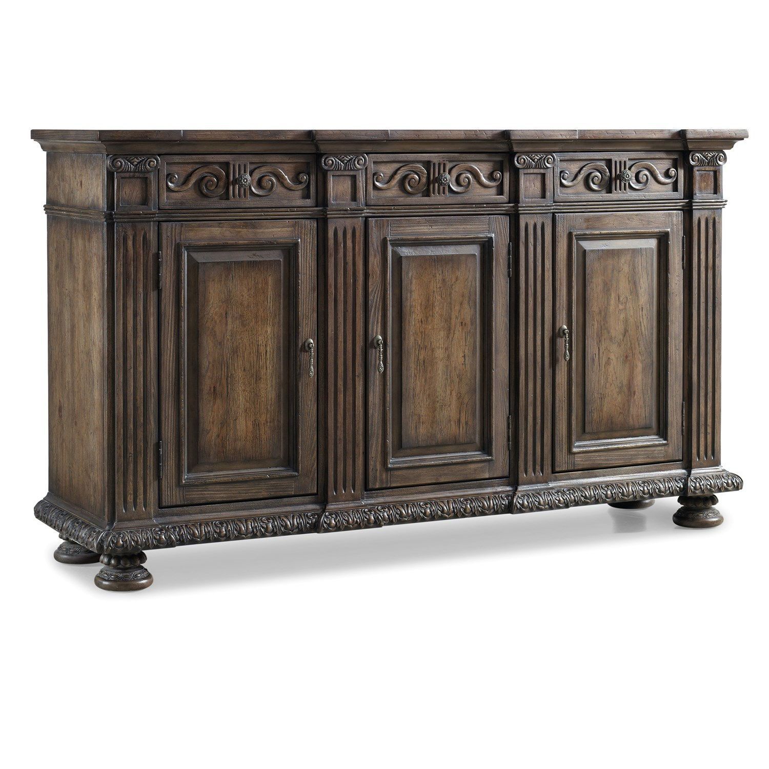 Hooker Furniture 5070 85001 Rhapsody 72" Credenza | Hooker Within Chalus Sideboards (View 13 of 30)