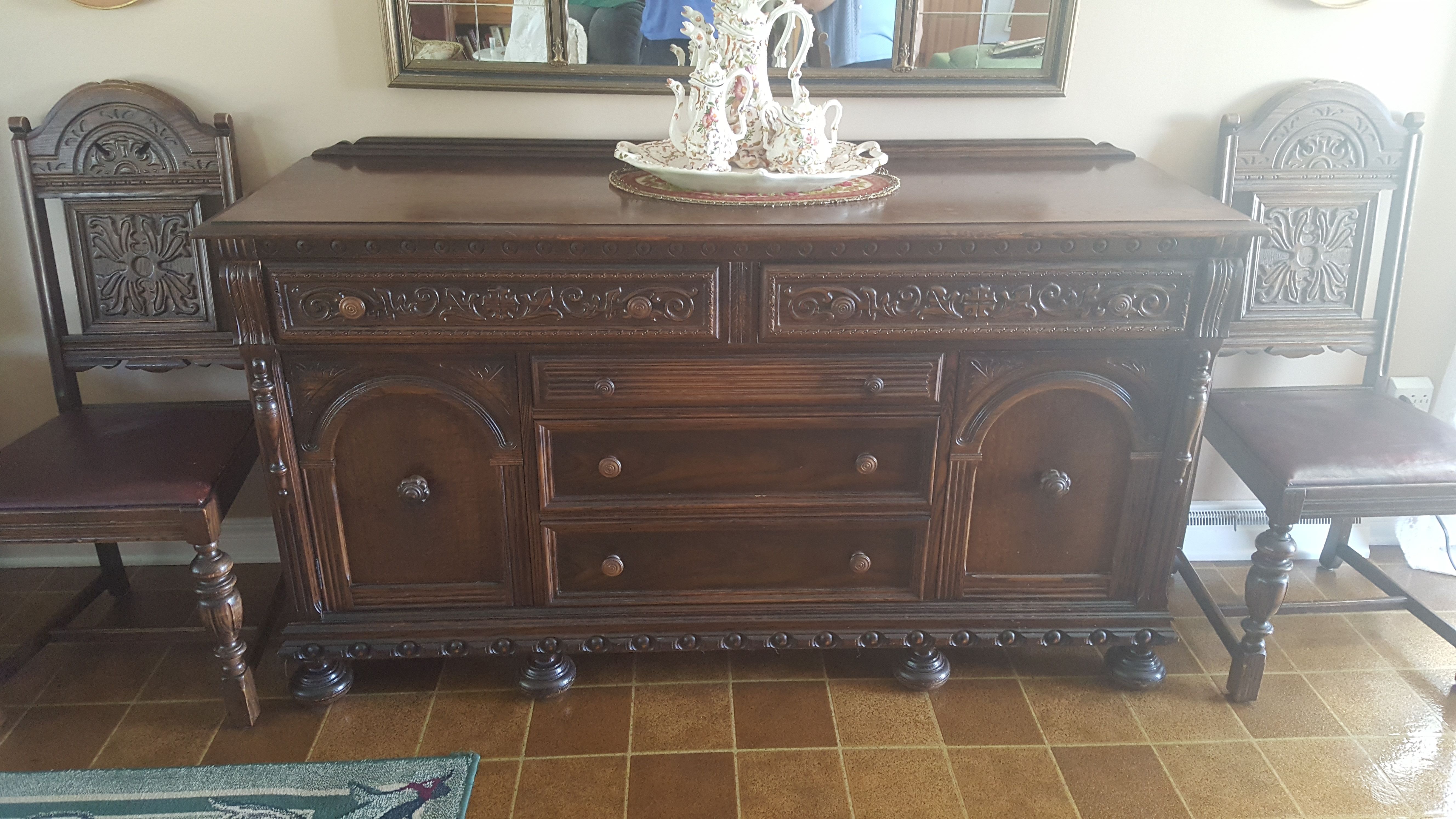 I Have A Malcom Genuine No Mar Finish "built Better With Malcom Buffet Table (View 13 of 30)