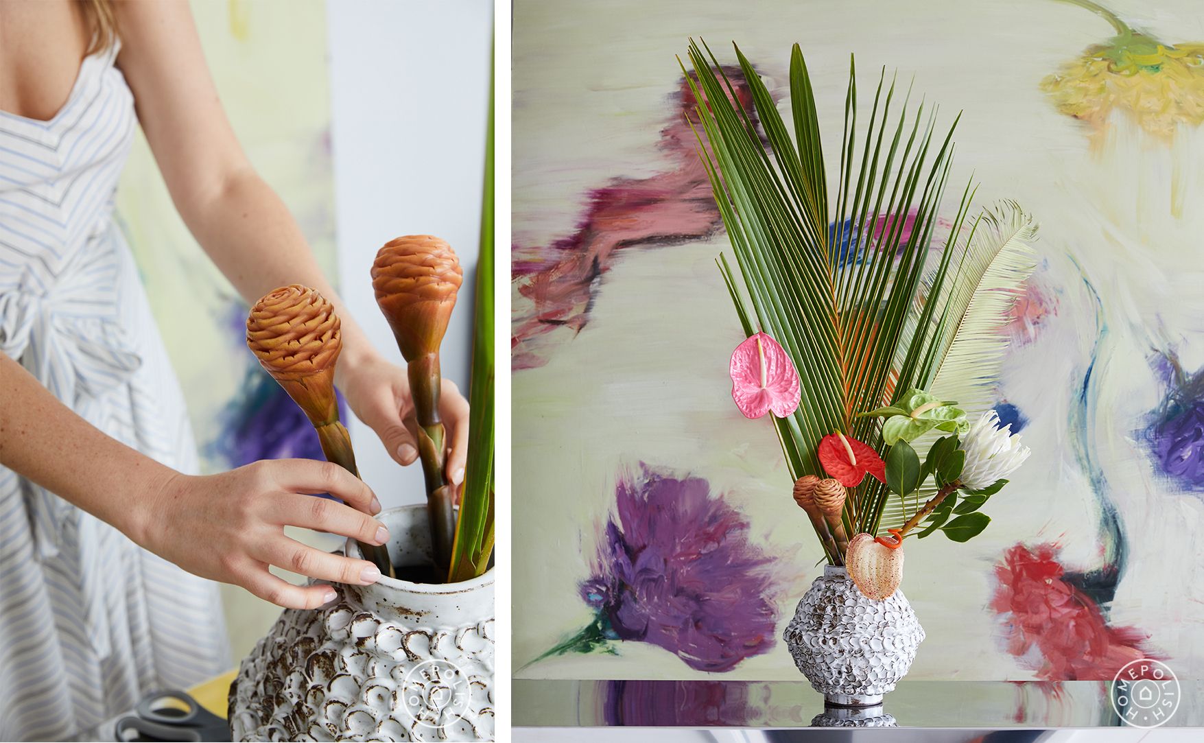 In Bloom Part Ii: 5 Artful Arrangements For Any Space For Neon Bloom Credenzas (View 28 of 30)