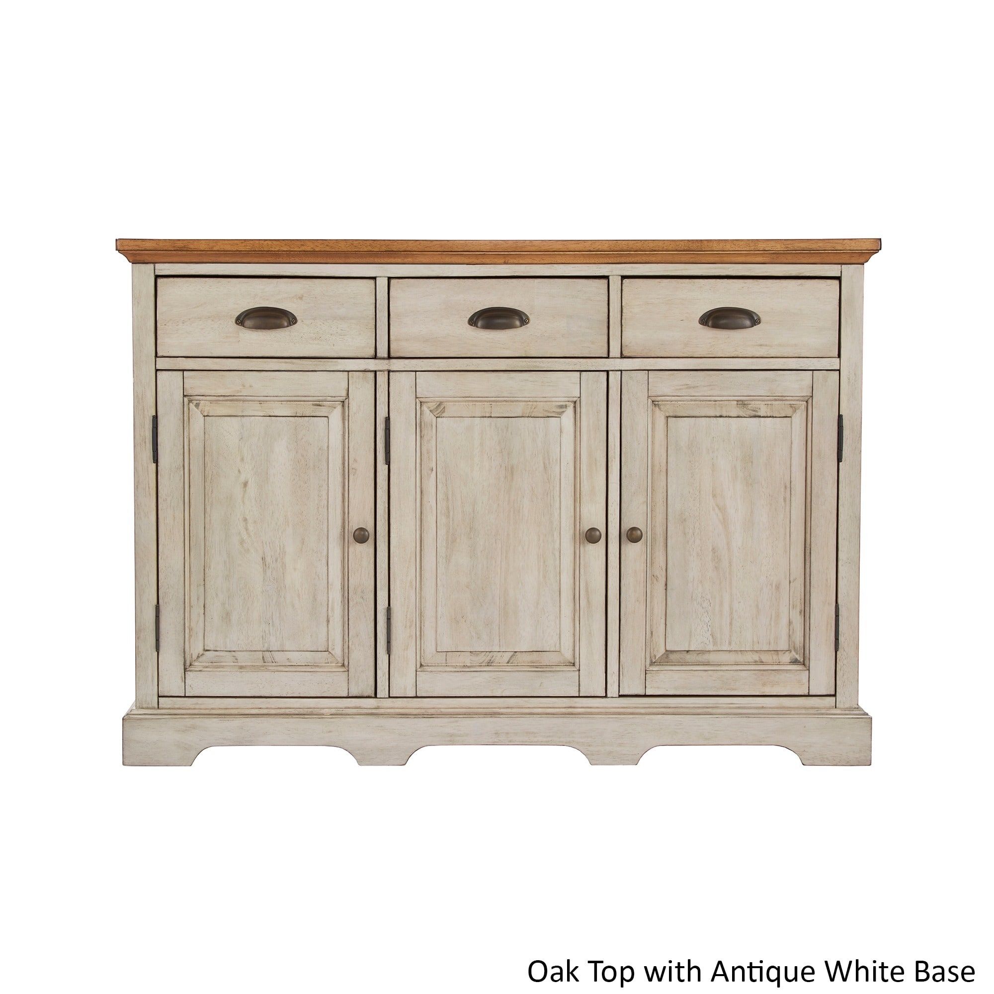 Inspire Q Eleanor Two Tone Wood Cabinet Buffet Serverclassic For Modern Two Tone Buffets (View 19 of 30)