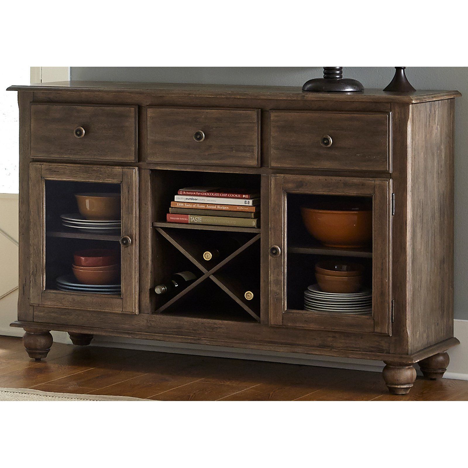 Liberty Furniture Industries Candlewood Dining Server Inside Nashoba Sideboards (View 27 of 30)