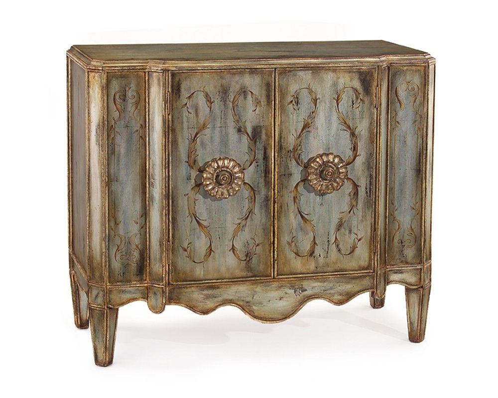 Lotus Two Door Cabinet – Cabinets – Furniture – Our Products Throughout Botanical Harmony Credenzas (Photo 26 of 30)
