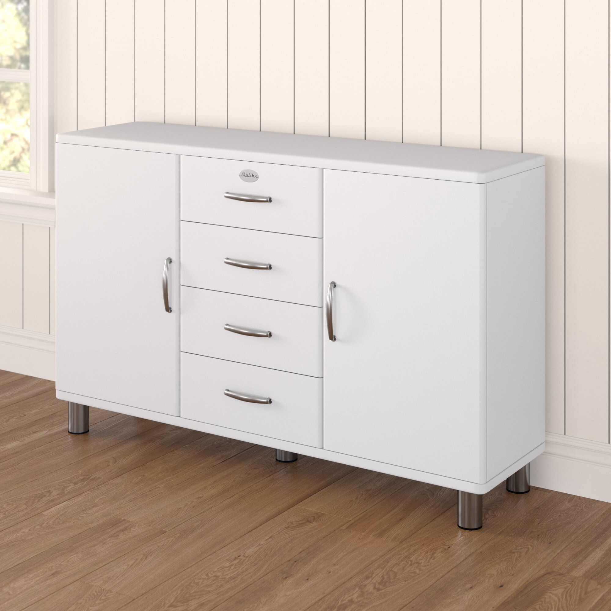 Featured Photo of The Best Malibu 2 Door 4 Drawer Sideboards