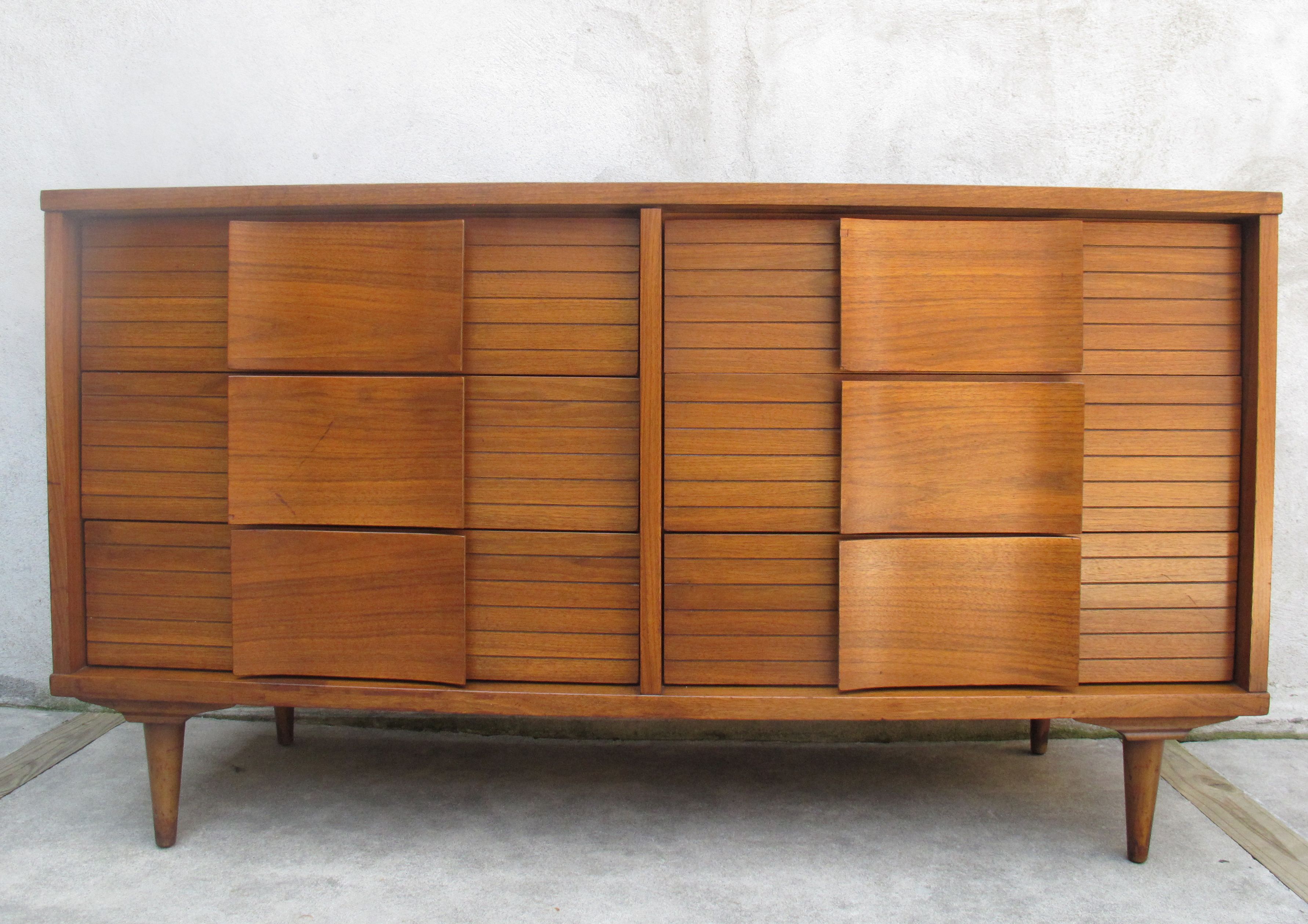 Mid Century Johnson Carper Long Dresser | Sold Items Adverts In Filkins Sideboards (View 20 of 30)