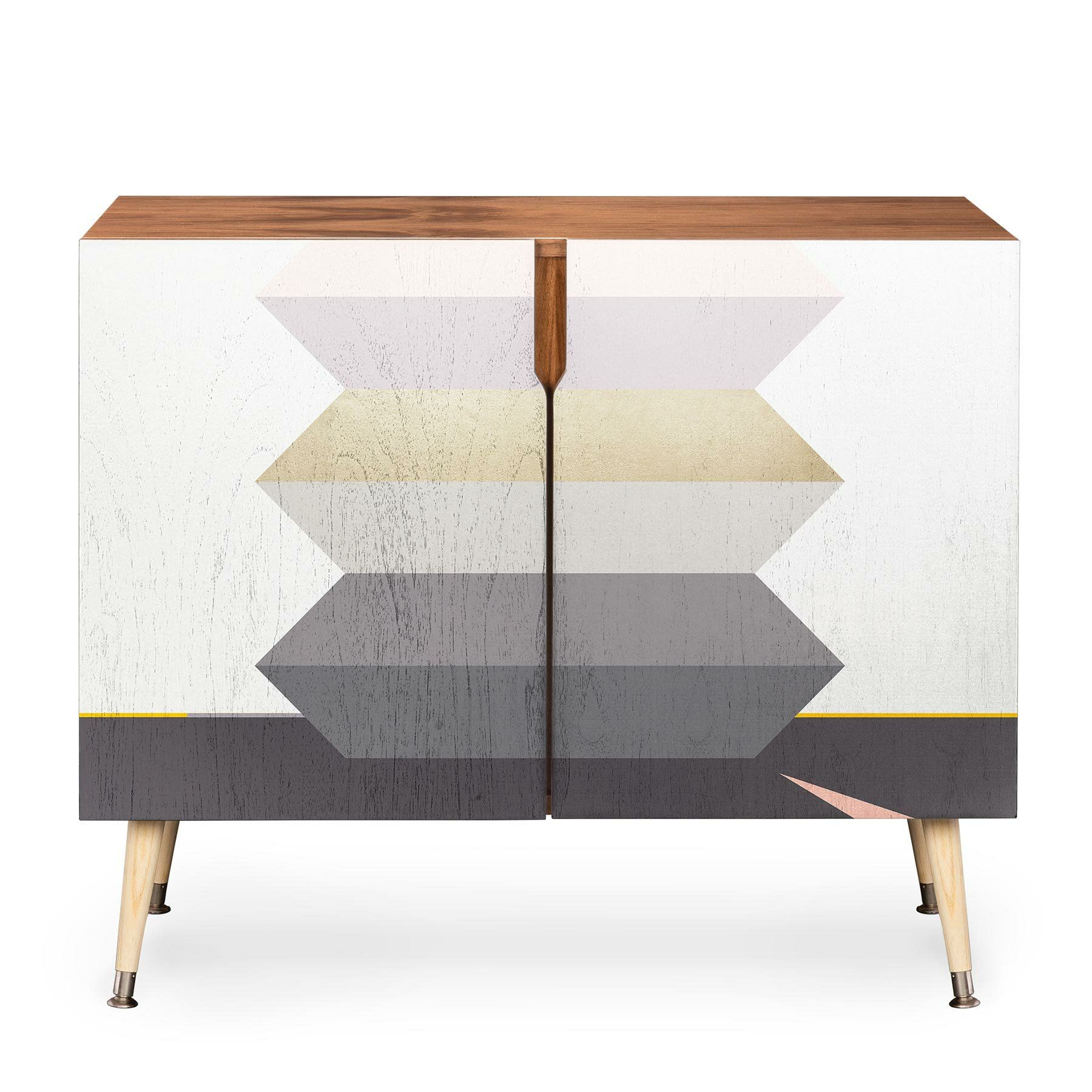Modern East Urban Home Sideboards + Buffets | Allmodern With Regard To Modele 7 Geometric Credenzas (Photo 26 of 30)