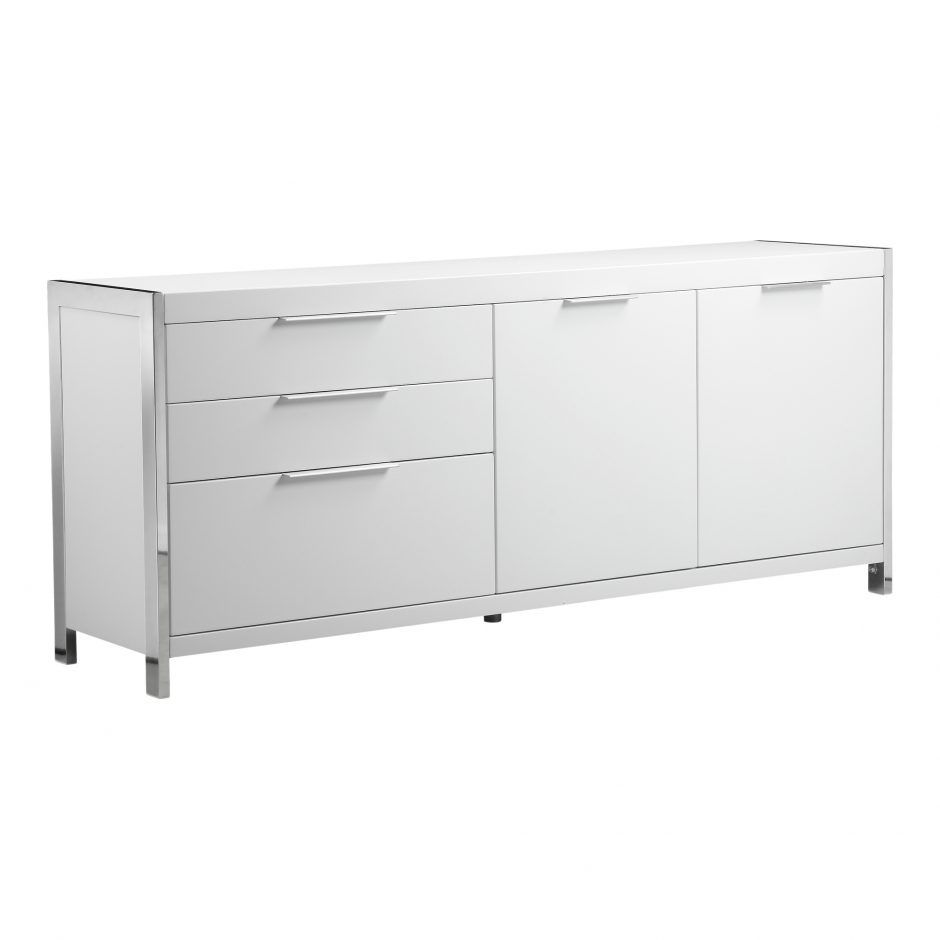 Neo Sideboard White | Products | Moe's Throughout Thite Sideboards (Photo 18 of 30)