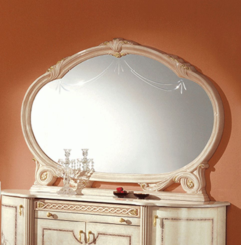 Rossella Dining Mirror For Buffet Or Dresser, Dining Room Throughout Mirrored Double Door Buffets (View 25 of 30)