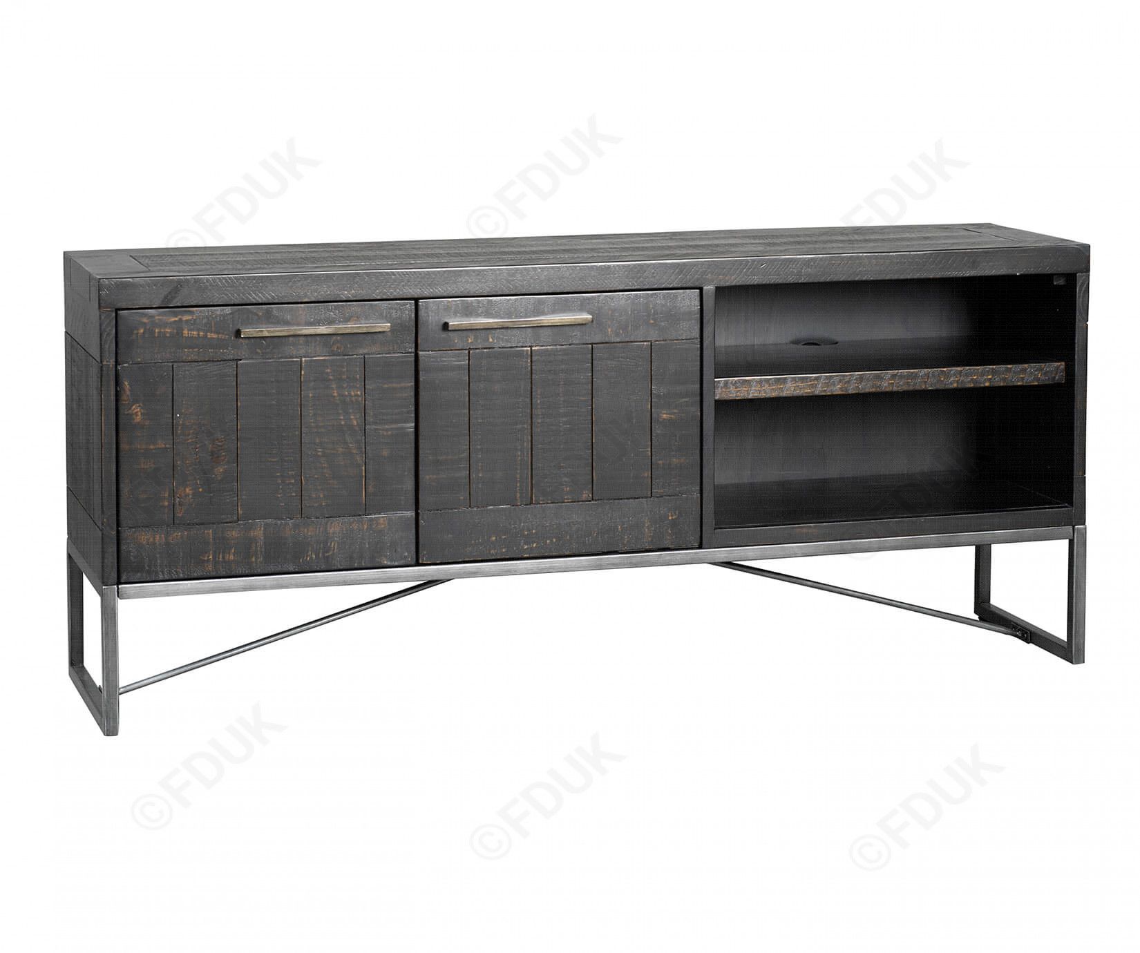 Rovicon Tate Charcoal Tv Unit Inside Tate Sideboards (View 29 of 30)