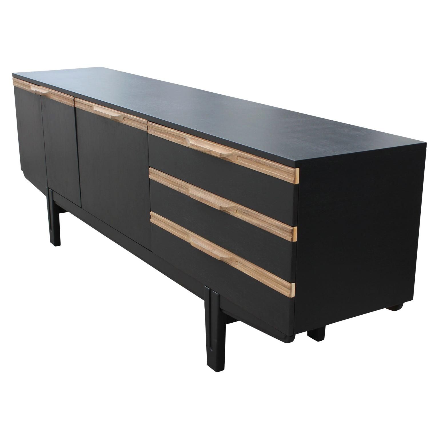 Sideboard Andy, In Ebony Wood Finish, Italy Pertaining To Botanical Harmony Credenzas (View 30 of 30)