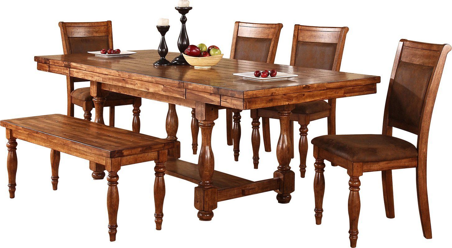 Stanton Dining Table | Spanish Colonial: Dining Room Throughout Sayles Sideboards (Photo 14 of 30)