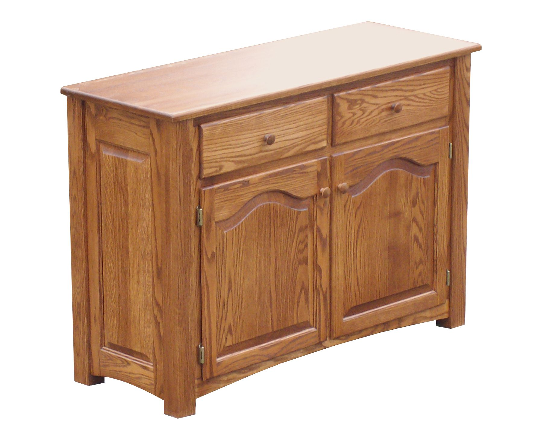 Tarrytown 42'' Raised Panel Hutch & Buffet | Solid Wood With Intended For White Beadboard Buffets (View 21 of 30)