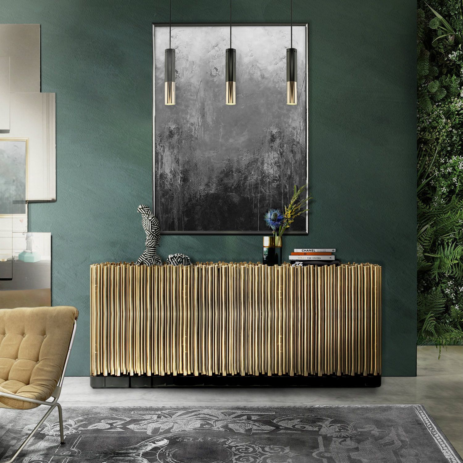 The Best Metal Sideboards For A Welcoming Entrance Foyer Pertaining To Wattisham Sideboards (View 17 of 30)