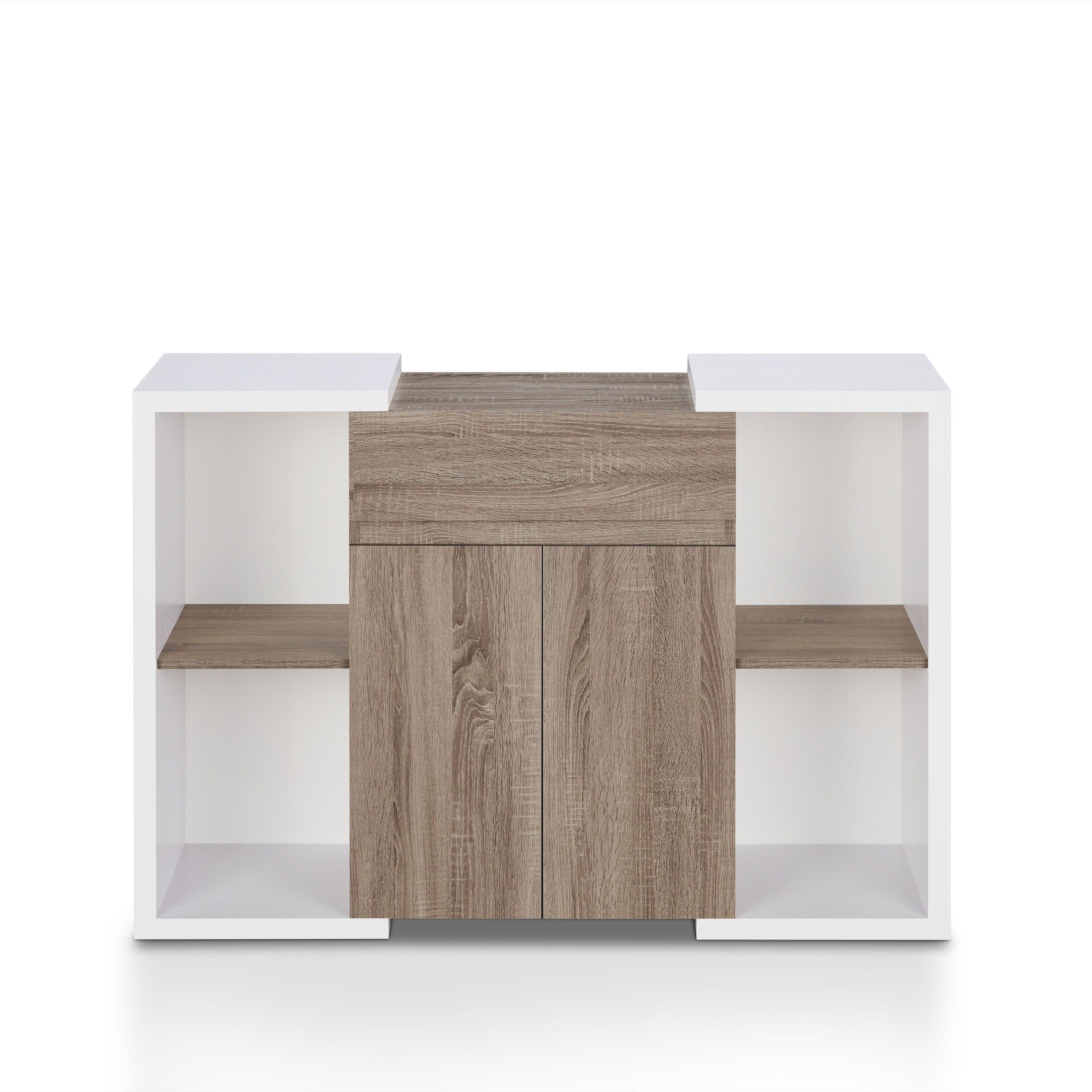 Togal Contemporary White/light Oak Dining Buffetfoa With Togal Contemporary White/light Oak Dining Buffets (Photo 2 of 30)