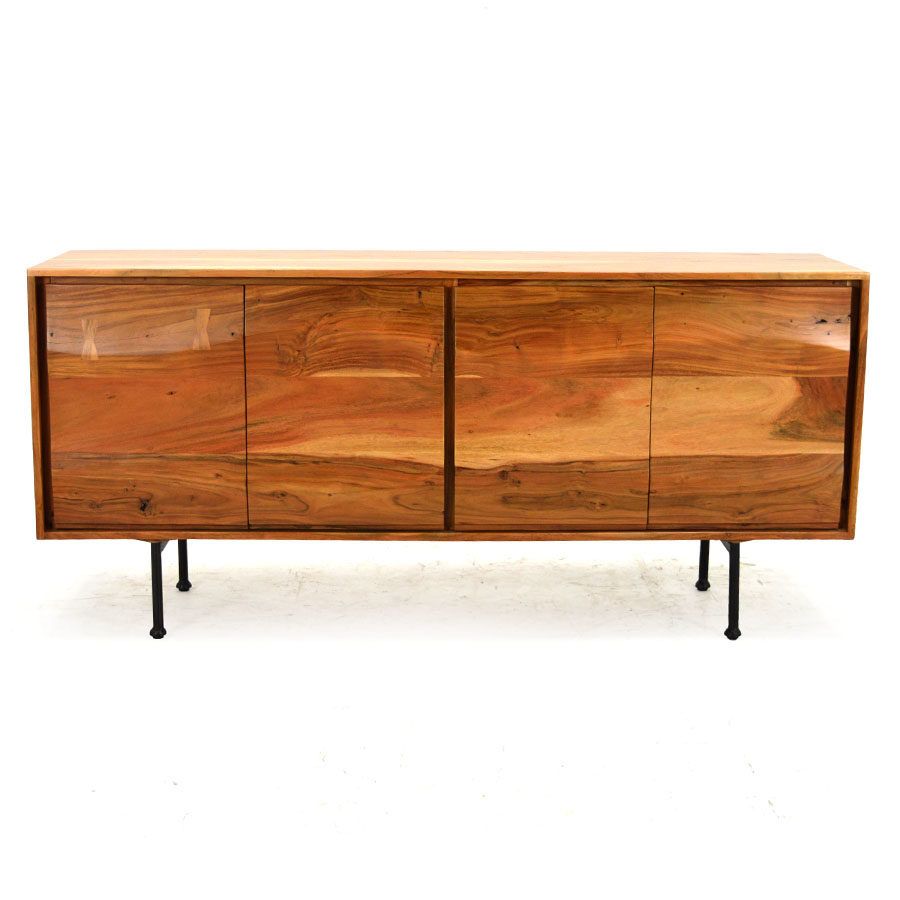 Vermont Buffet – Media Cabinet, Reclaimed Natural – Home Throughout Remington Sideboards (View 15 of 30)