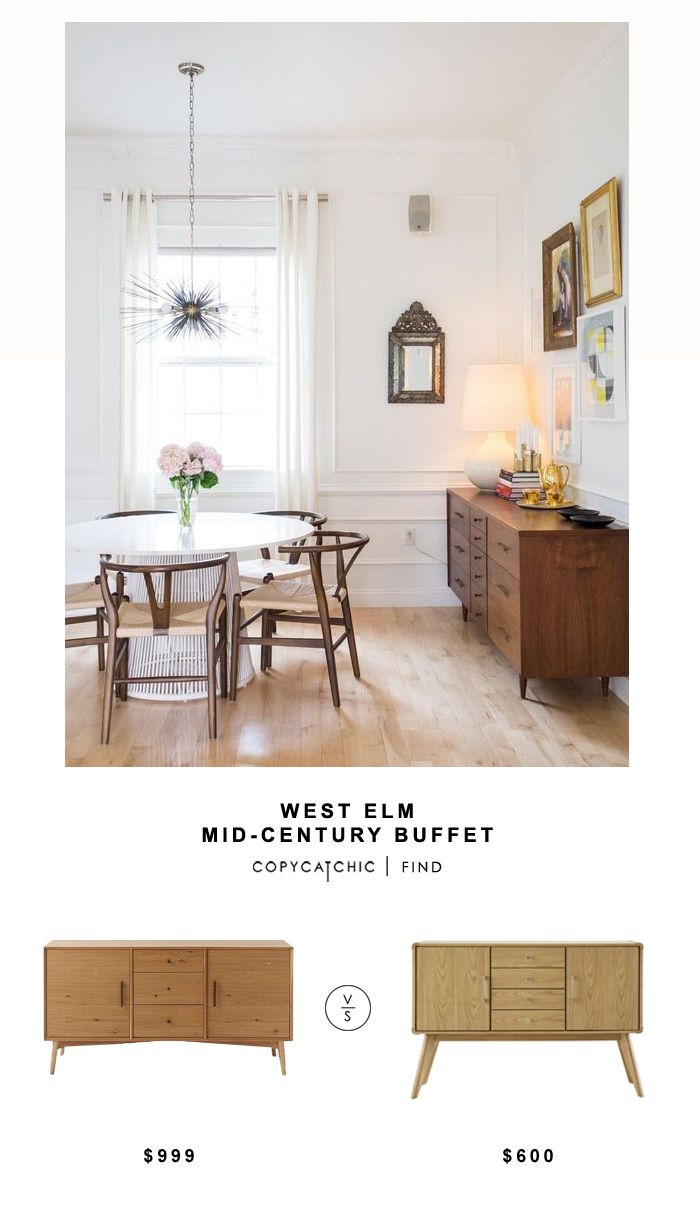 West Elm Mid Century Buffet – Copycatchic Pertaining To Mid Century Buffets (View 5 of 30)