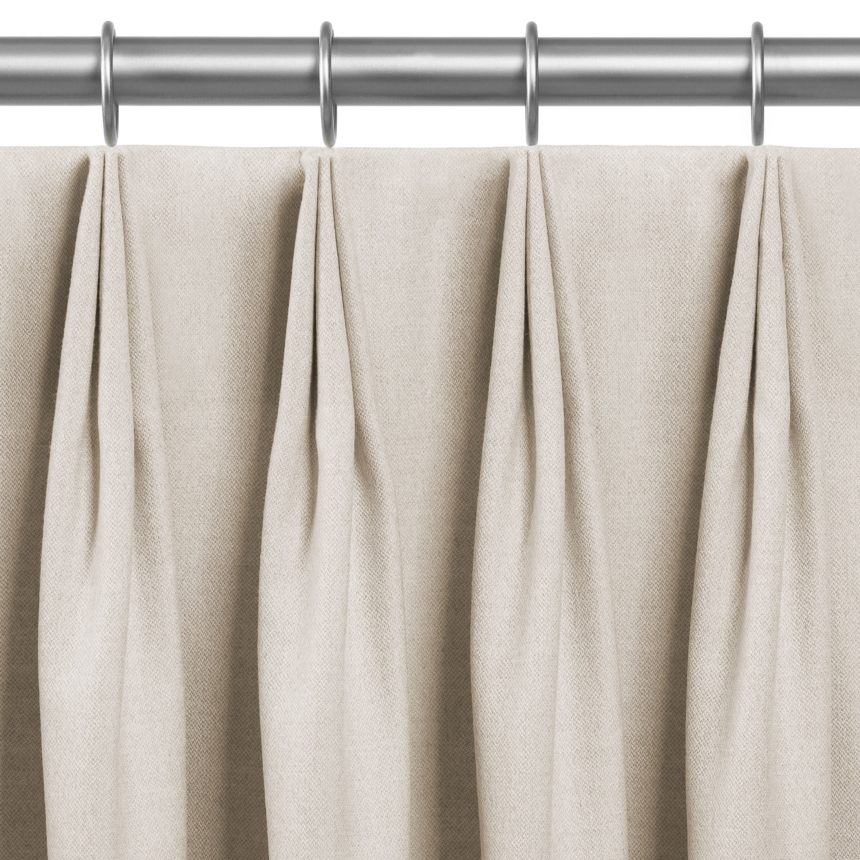 A Guide To Different Types Of Drapery Styles | The Shade Store Inside Linen Button Window Curtains Single Panel (View 14 of 20)