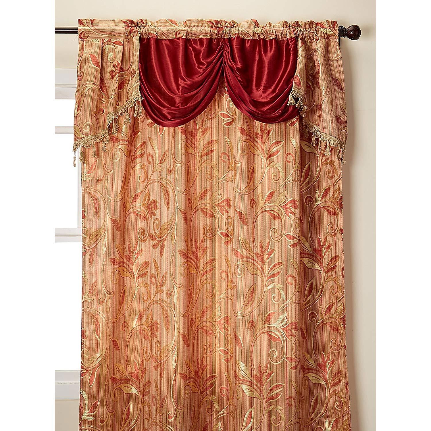 Alphabet Deal | Elegance Linen Luxury Jacquard Curtain Panel| Price : $ (View 17 of 20)
