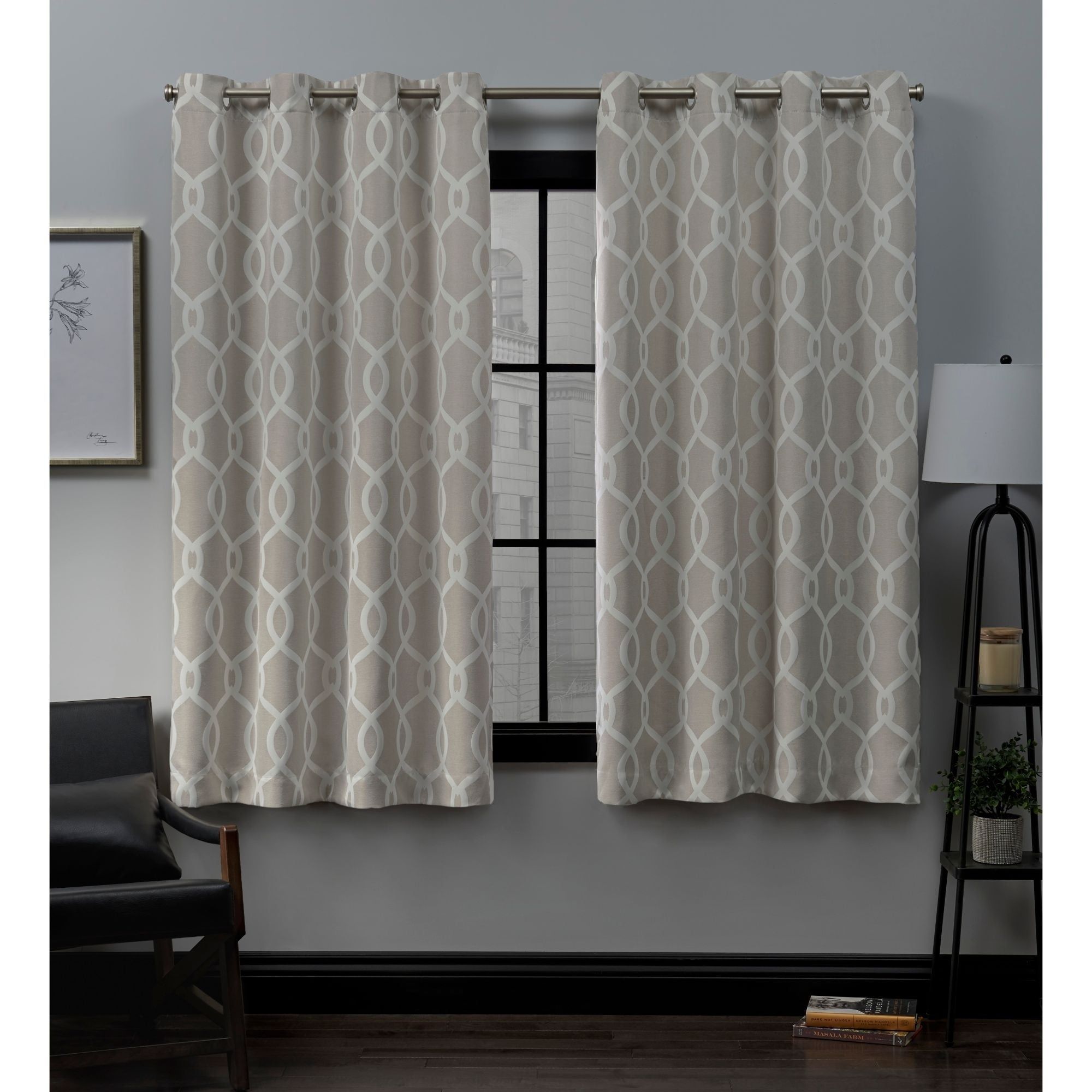 Ati Home Trilogi Woven Blackout Grommet Top Curtain Panel Pair In The Curated Nomad Duane Blackout Curtain Panel Pairs (View 29 of 30)