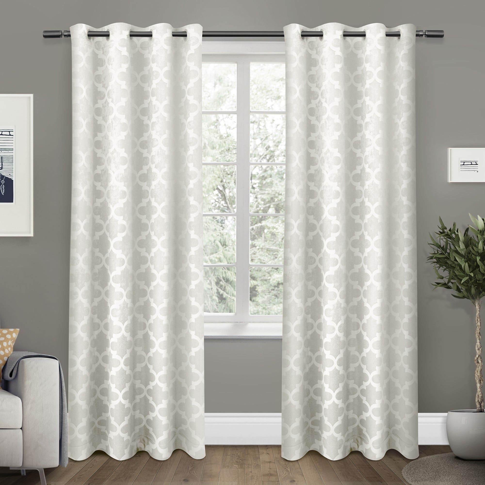 Ati Home Woven Blackout Curtain Panel Pair With Grommet Top For Woven Blackout Curtain Panel Pairs With Grommet Top (View 6 of 30)