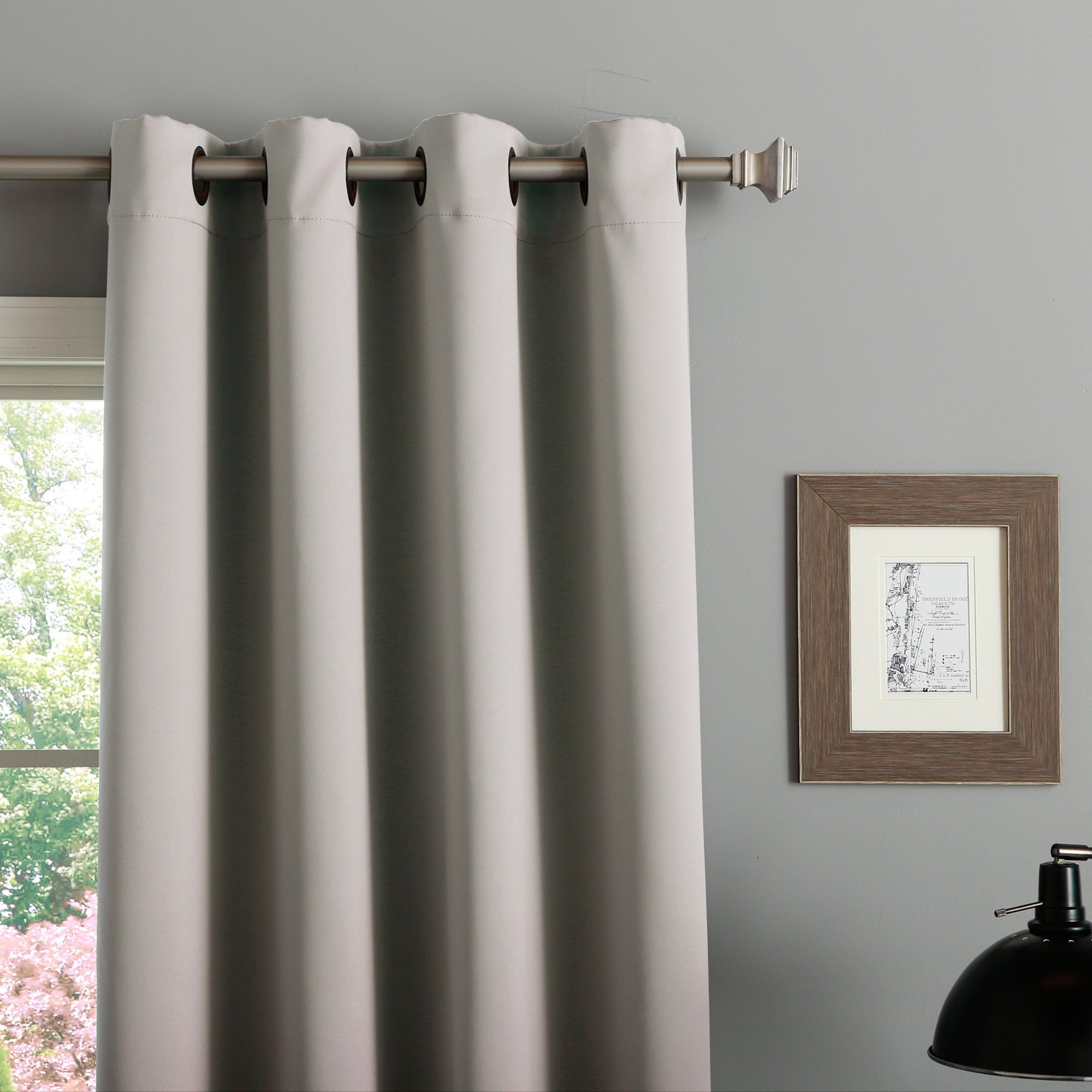 Aurora Home Thermal Insulated Blackout Grommet Top Curtain Panel Pair For Thermal Insulated Blackout Grommet Top Curtain Panel Pairs (View 20 of 30)