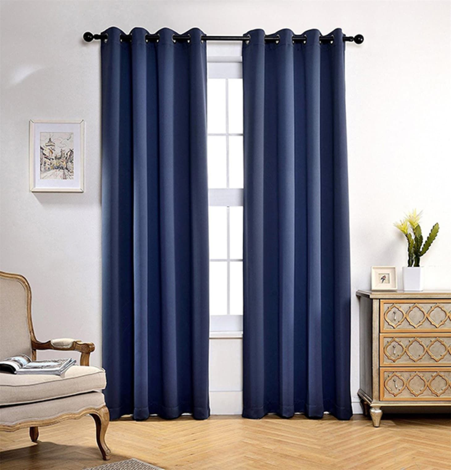 Best Insulated Blackout Curtains | Apartment Therapy With Regard To Edward Moroccan Pattern Room Darkening Curtain Panel Pairs (View 17 of 20)